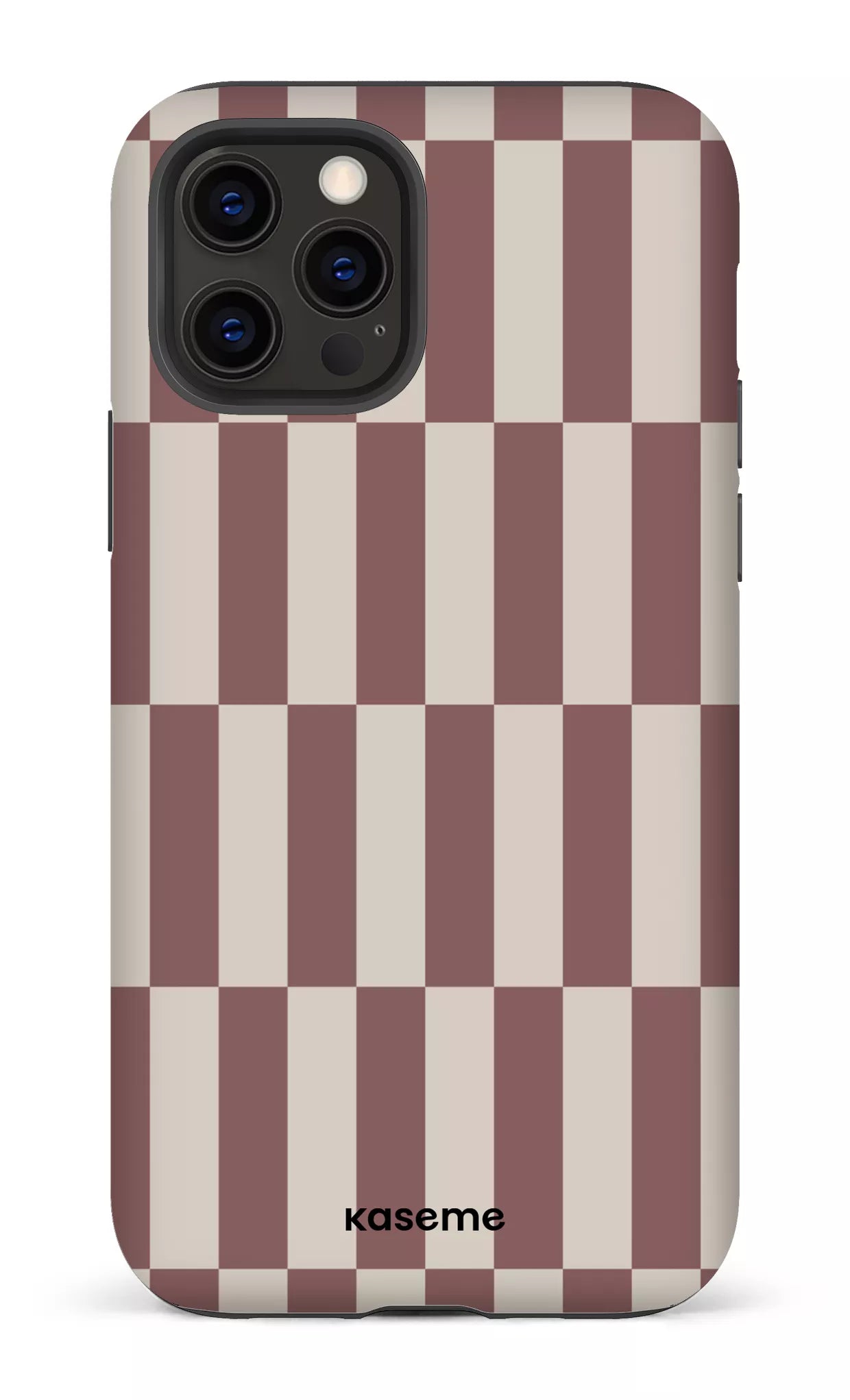 iPhone 12 Pro Tough Matte Structured Brown -