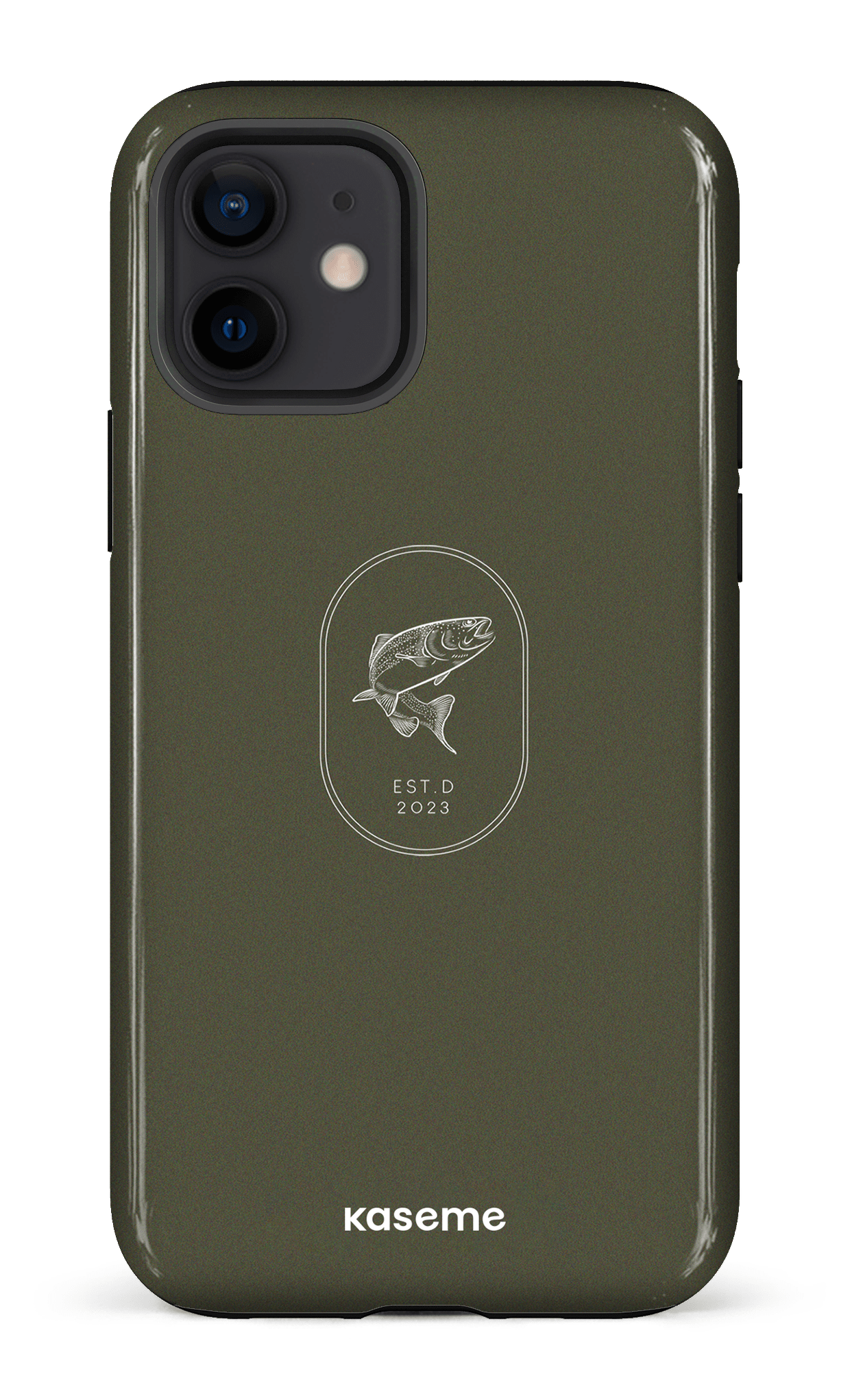 iPhone 12 Tough Fishing Green -