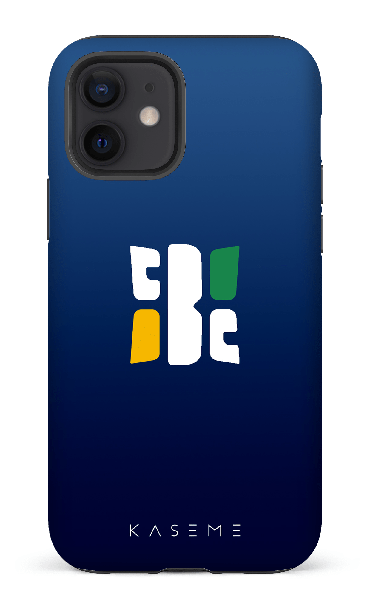 iPhone 12 Tough Matte Cégep de Baie-Comeau Bleu -