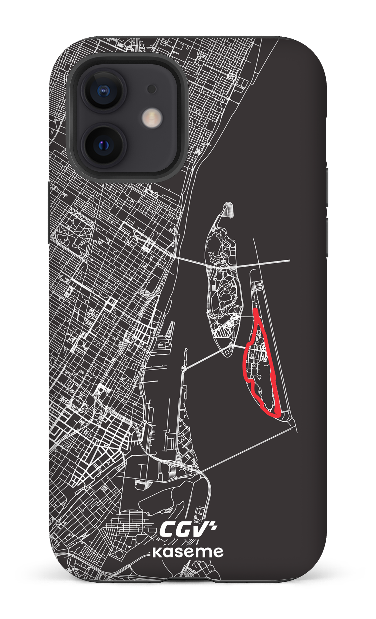 iPhone 12 Tough Matte Circuit Gilles-Villeneuve -