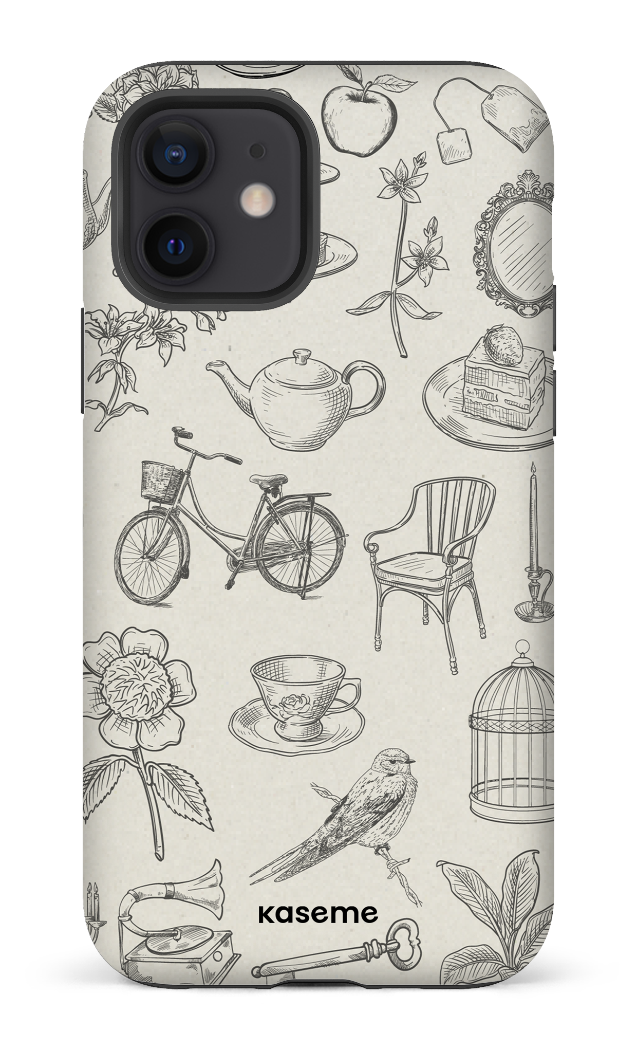 iPhone 12 Tough Matte Cottage -