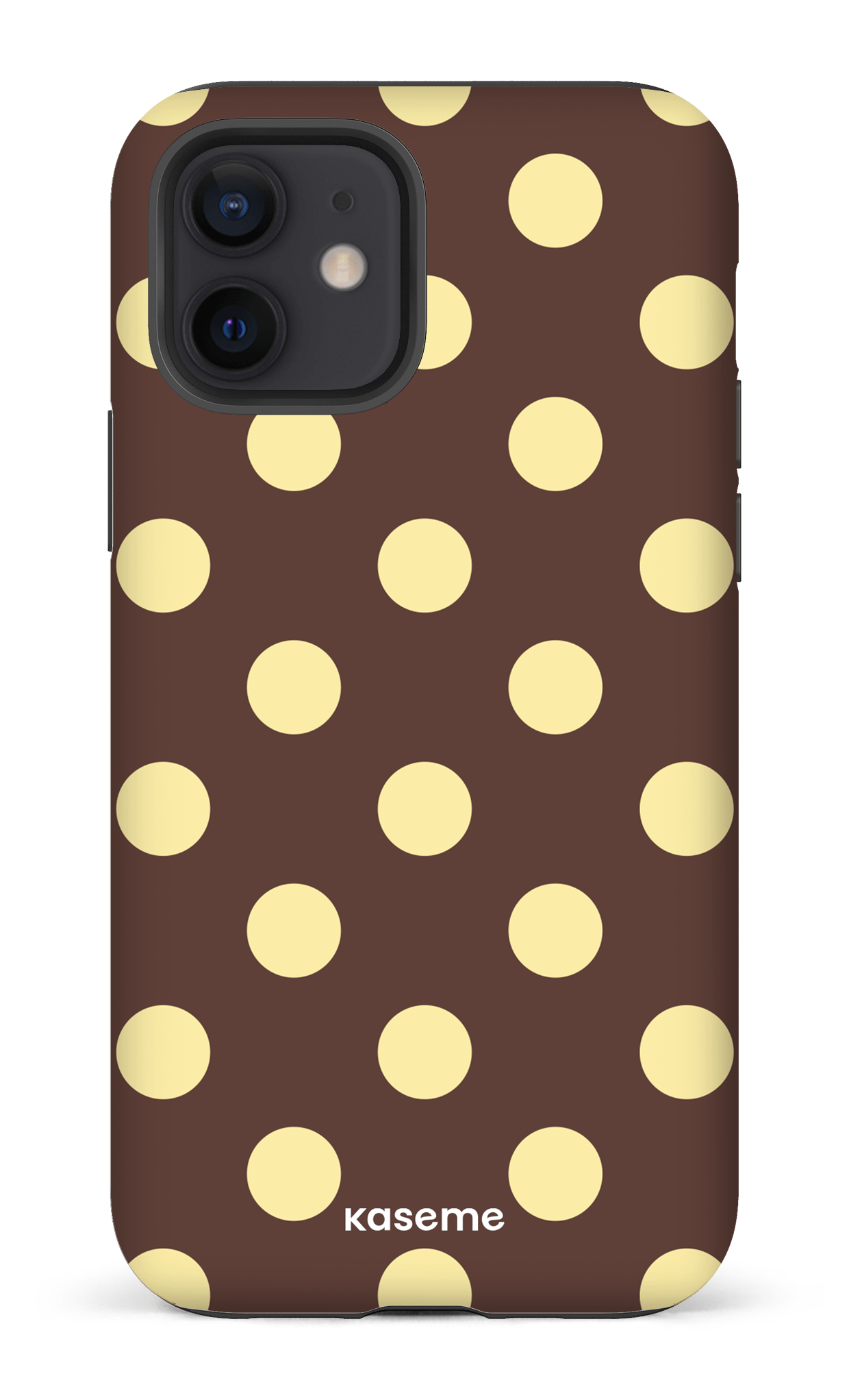 iPhone 12 Tough Matte Couture Brown -