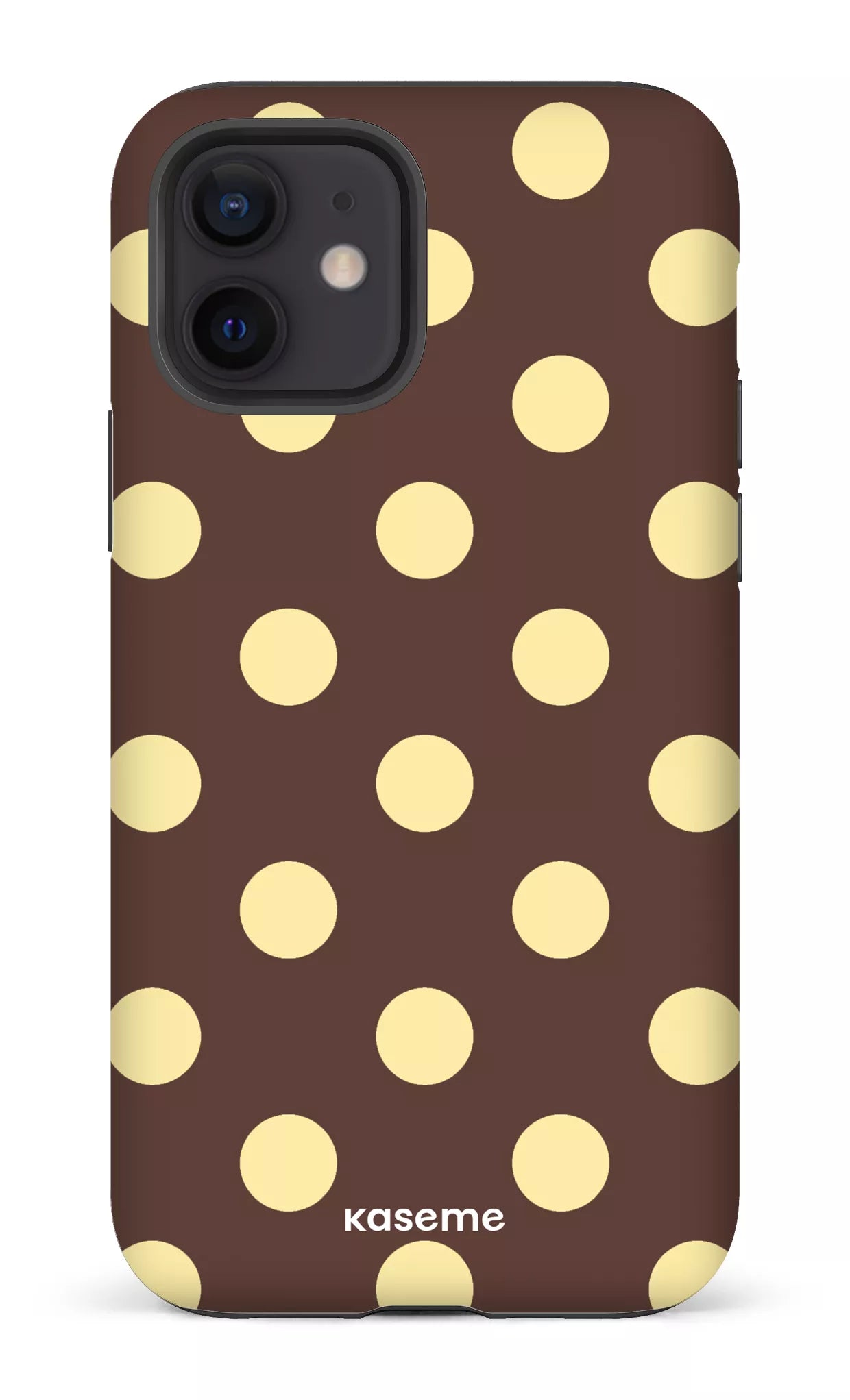 iPhone 12 Tough Matte Couture Brown -