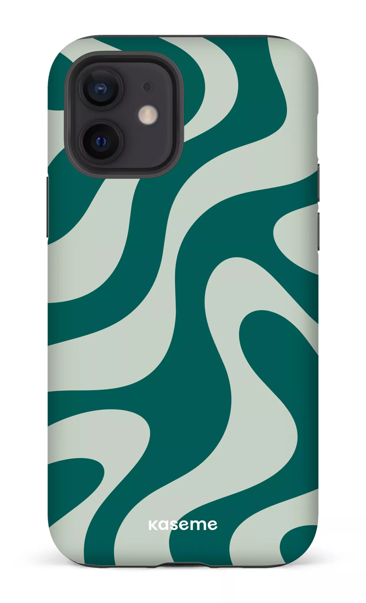 iPhone 12 Tough Matte Flow Green -