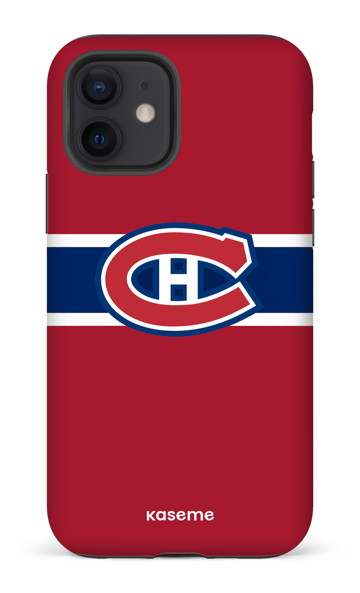 iPhone 12 Tough Matte Habs Jersey -
