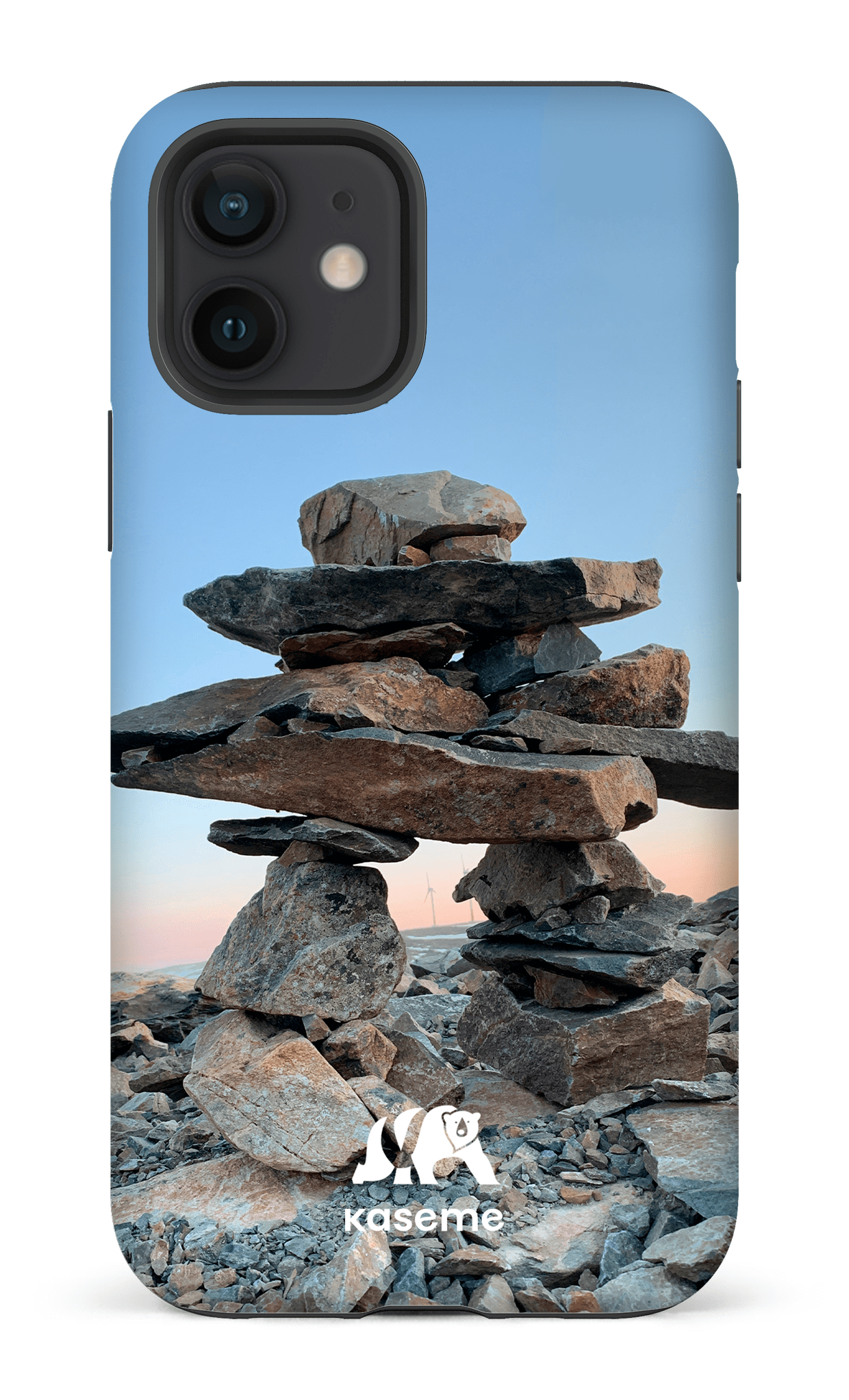 iPhone 12 Tough Matte Inuksuk -