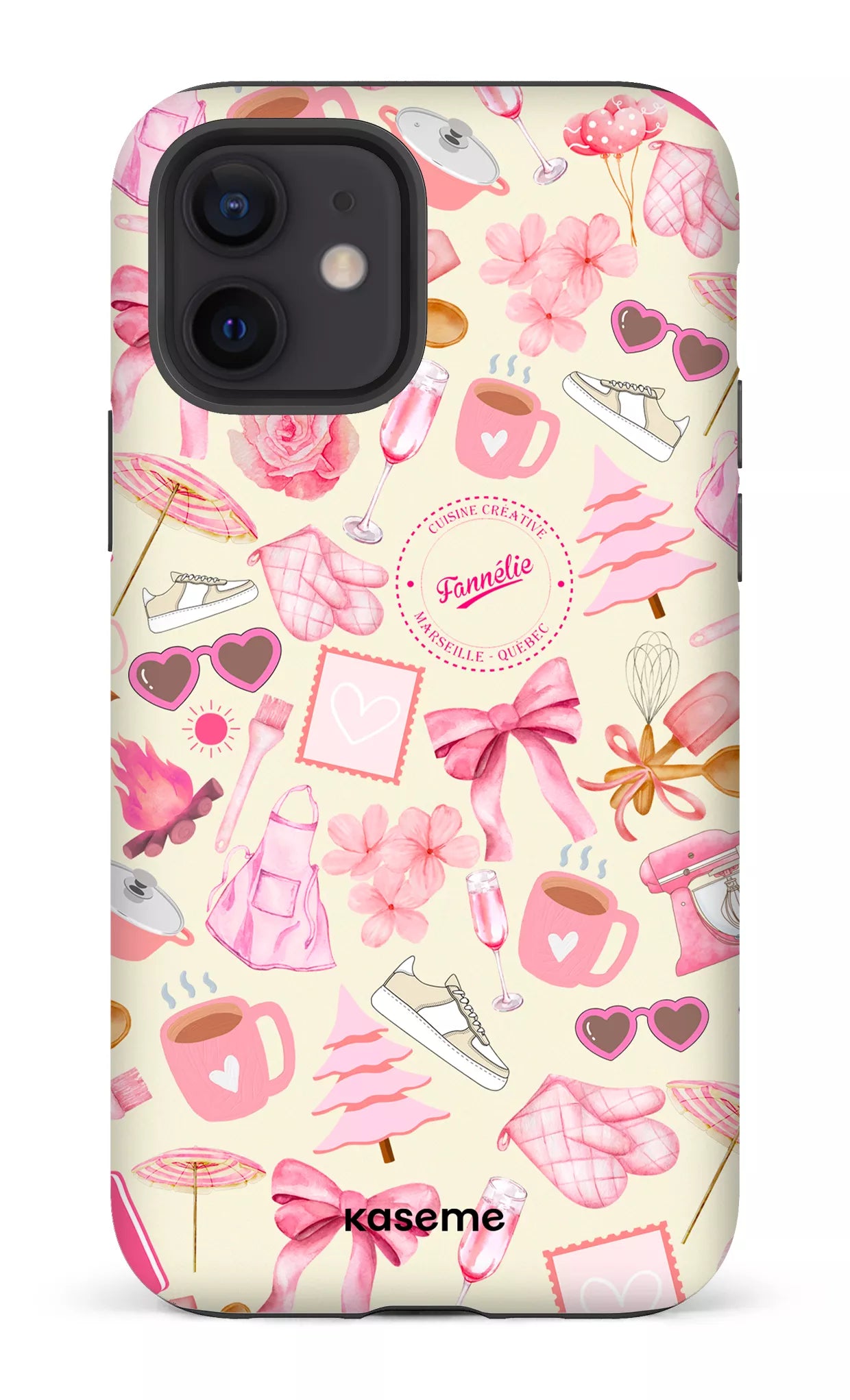 iPhone 12 Tough Matte Les icônes de Fannélie -