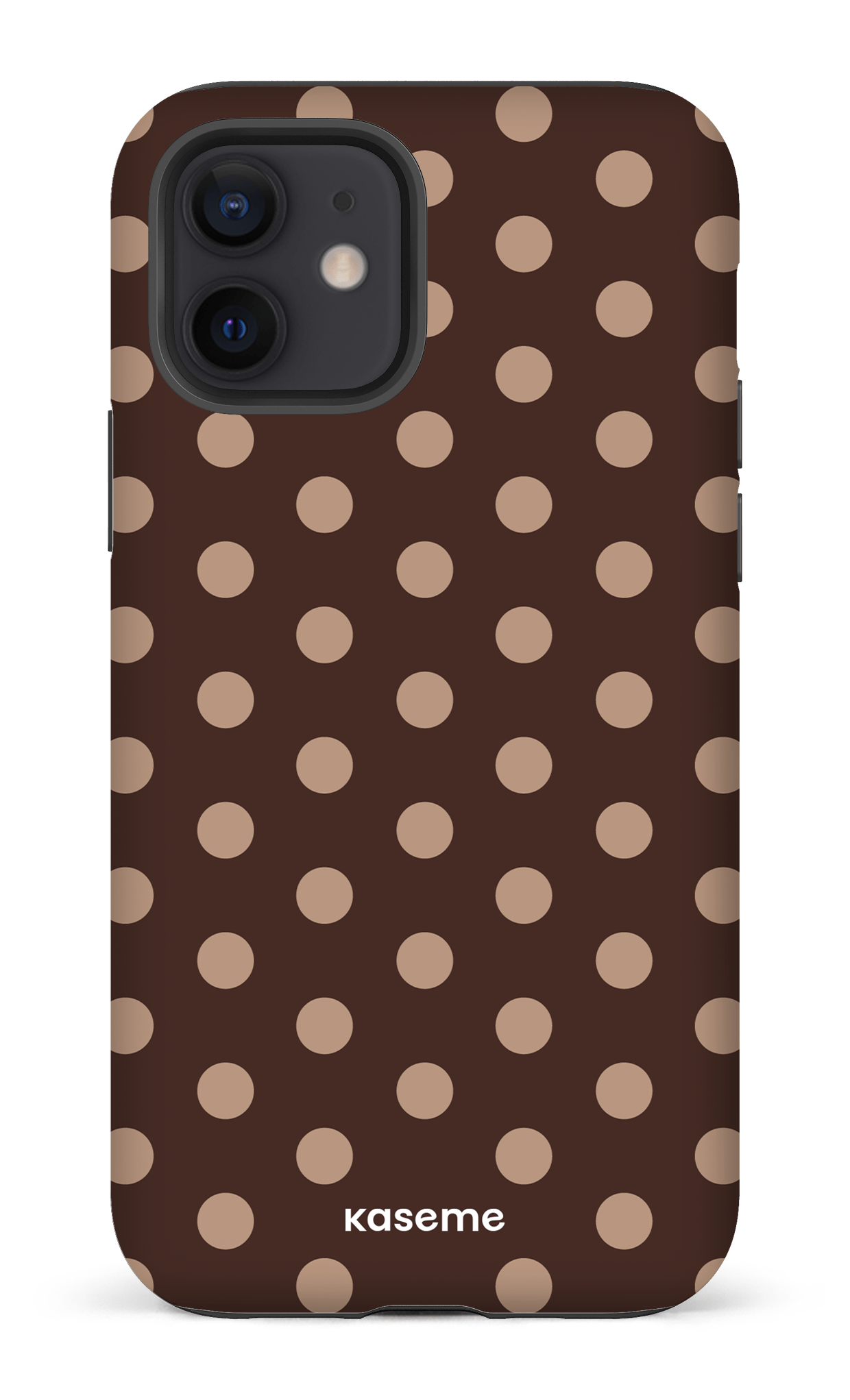iPhone 12 Tough Matte Loopie Brown -