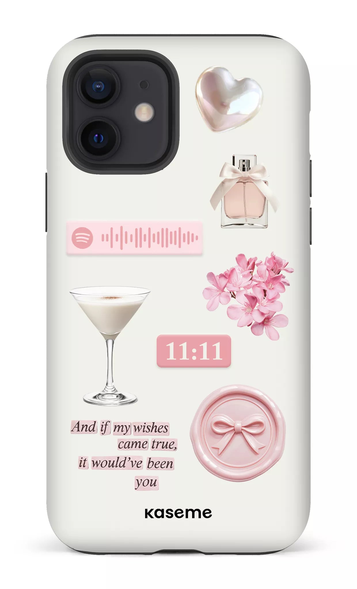 iPhone 12 Tough Matte Love Letters -