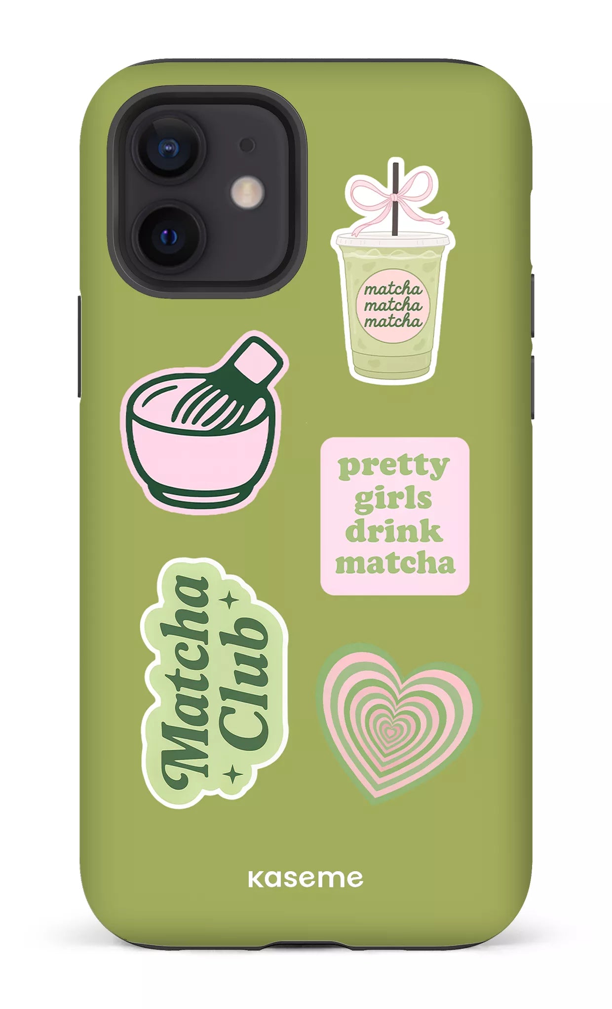 iPhone 12 Tough Matte Matcha Club -