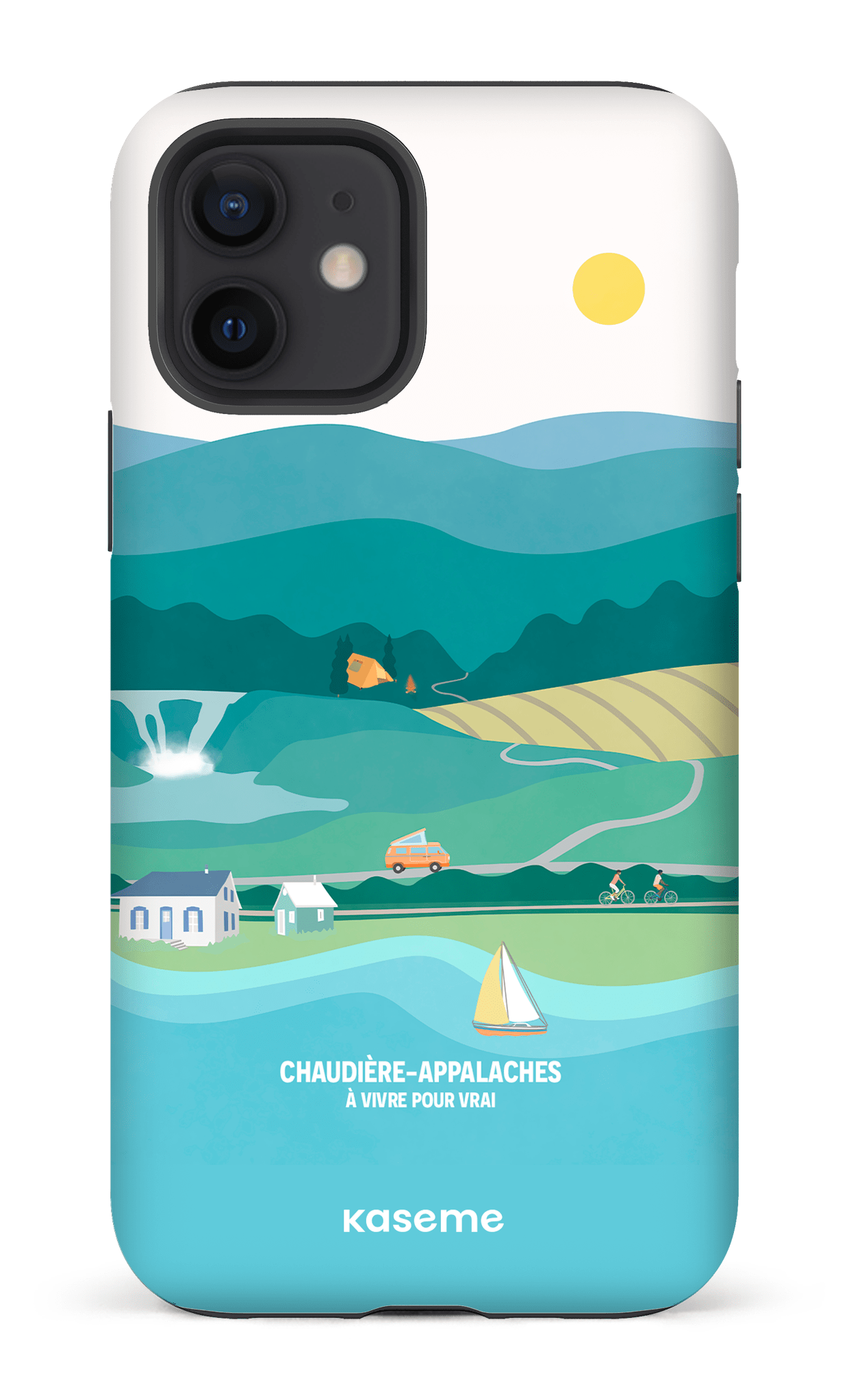 iPhone 12 Tough Matte Paysage par TCA -
