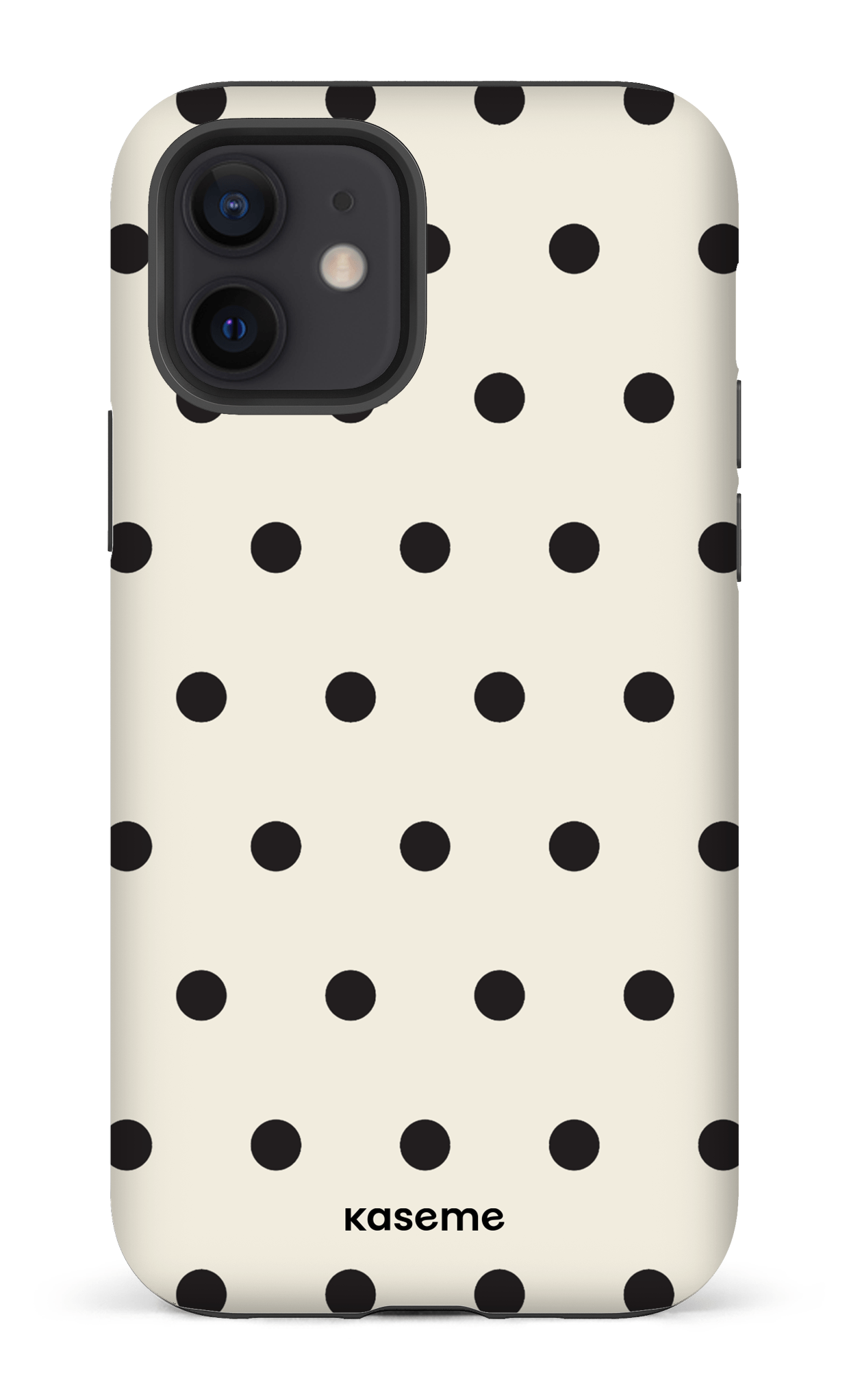 iPhone 12 Tough Matte Polka -