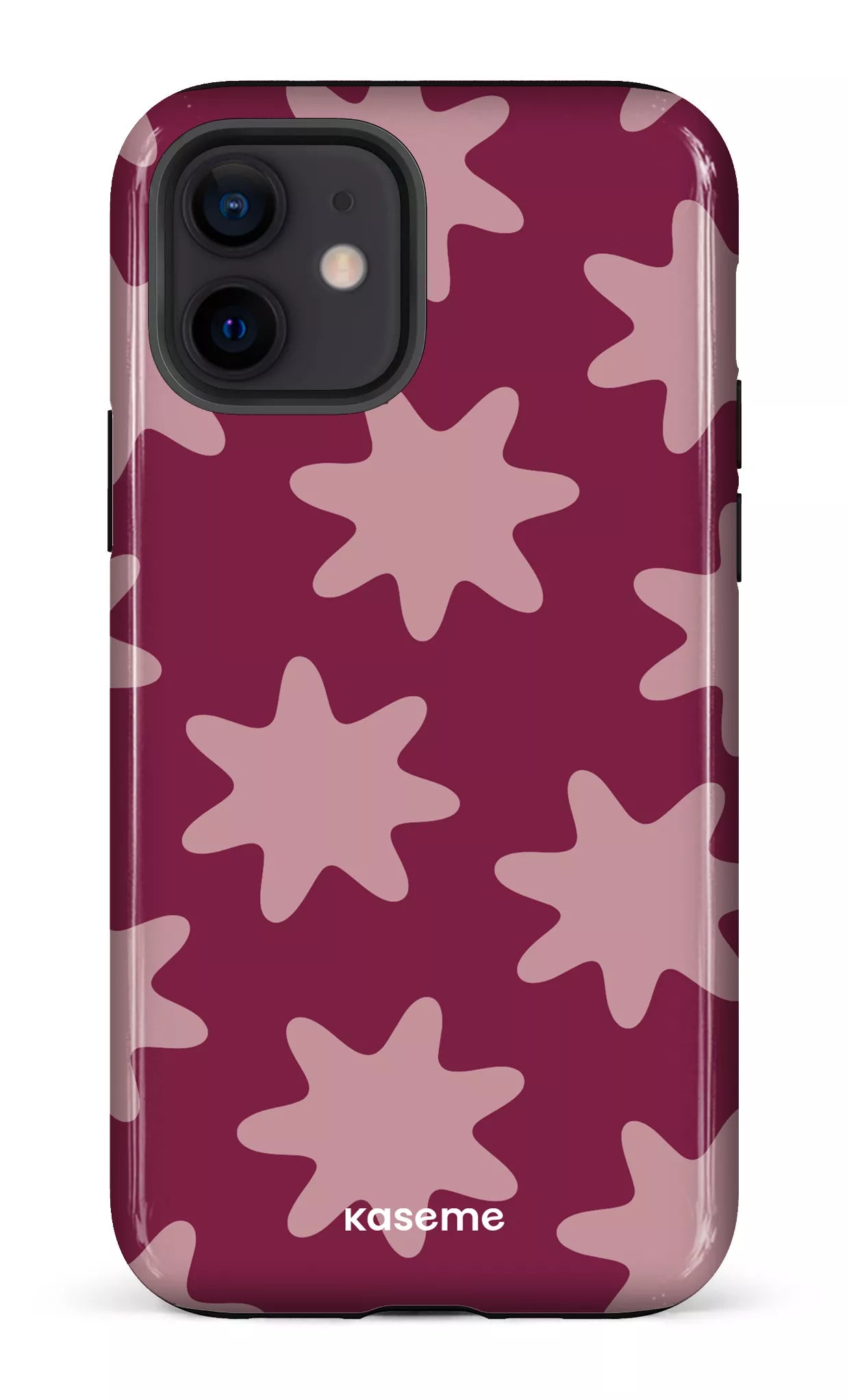 iPhone 12 Tough Unframed Burgundy -