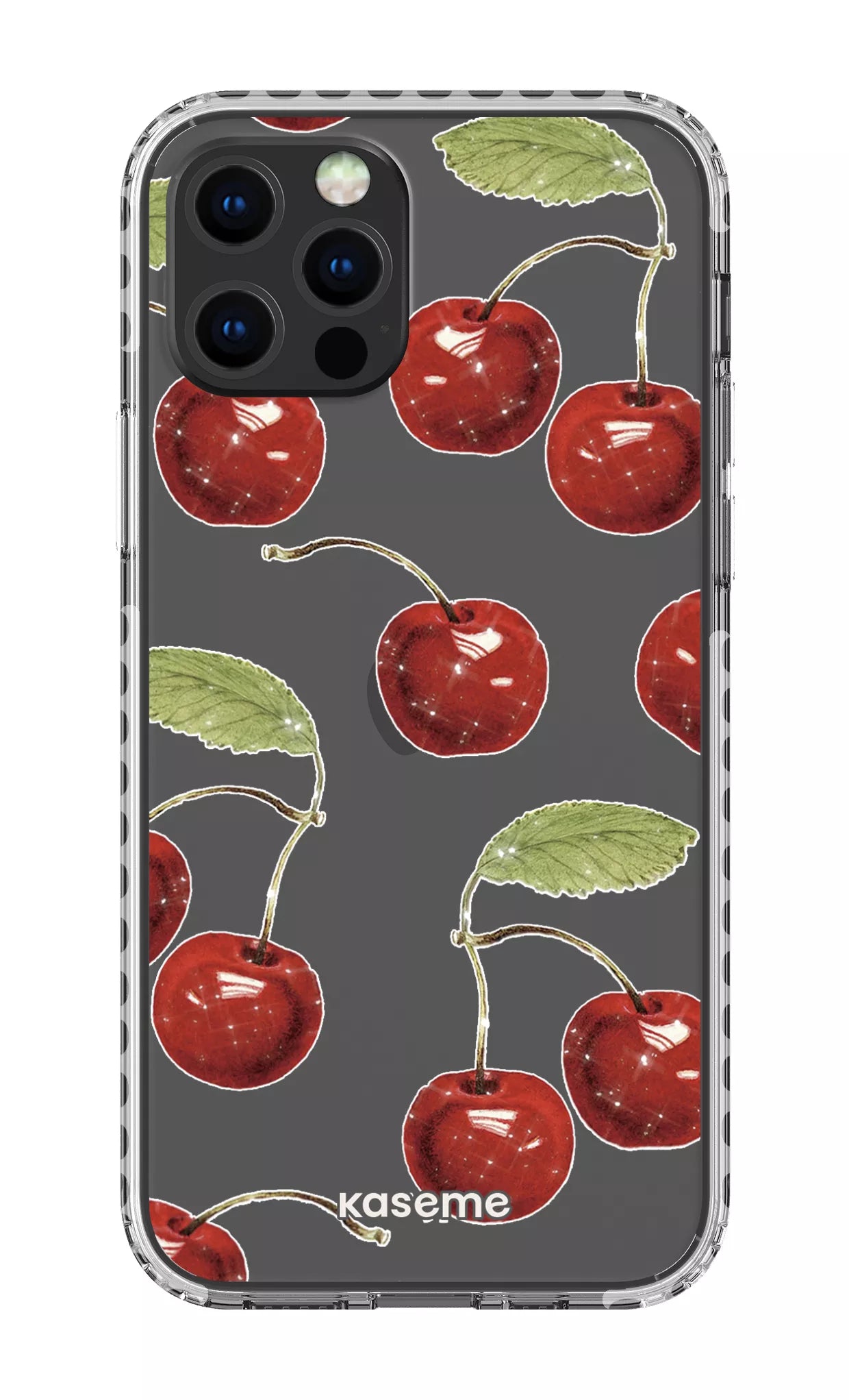 iPhone 12 pro Clear Case - White Juicy Clear Case -