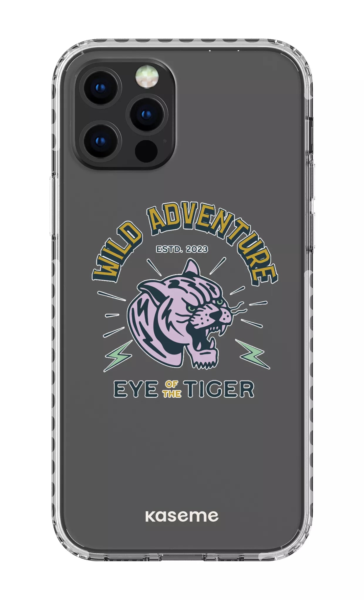 iPhone 12 pro Clear Case - White Wildcats Clear Case -
