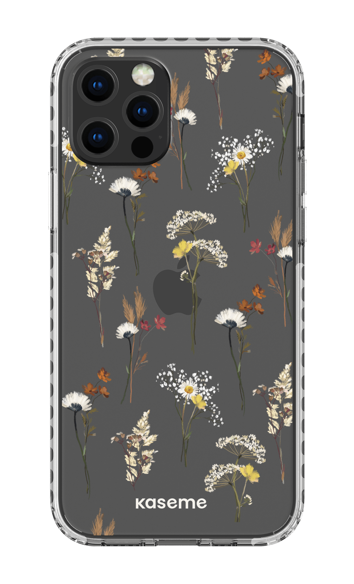 iPhone 12 pro Clear Case - White Wilderness Clear Case -