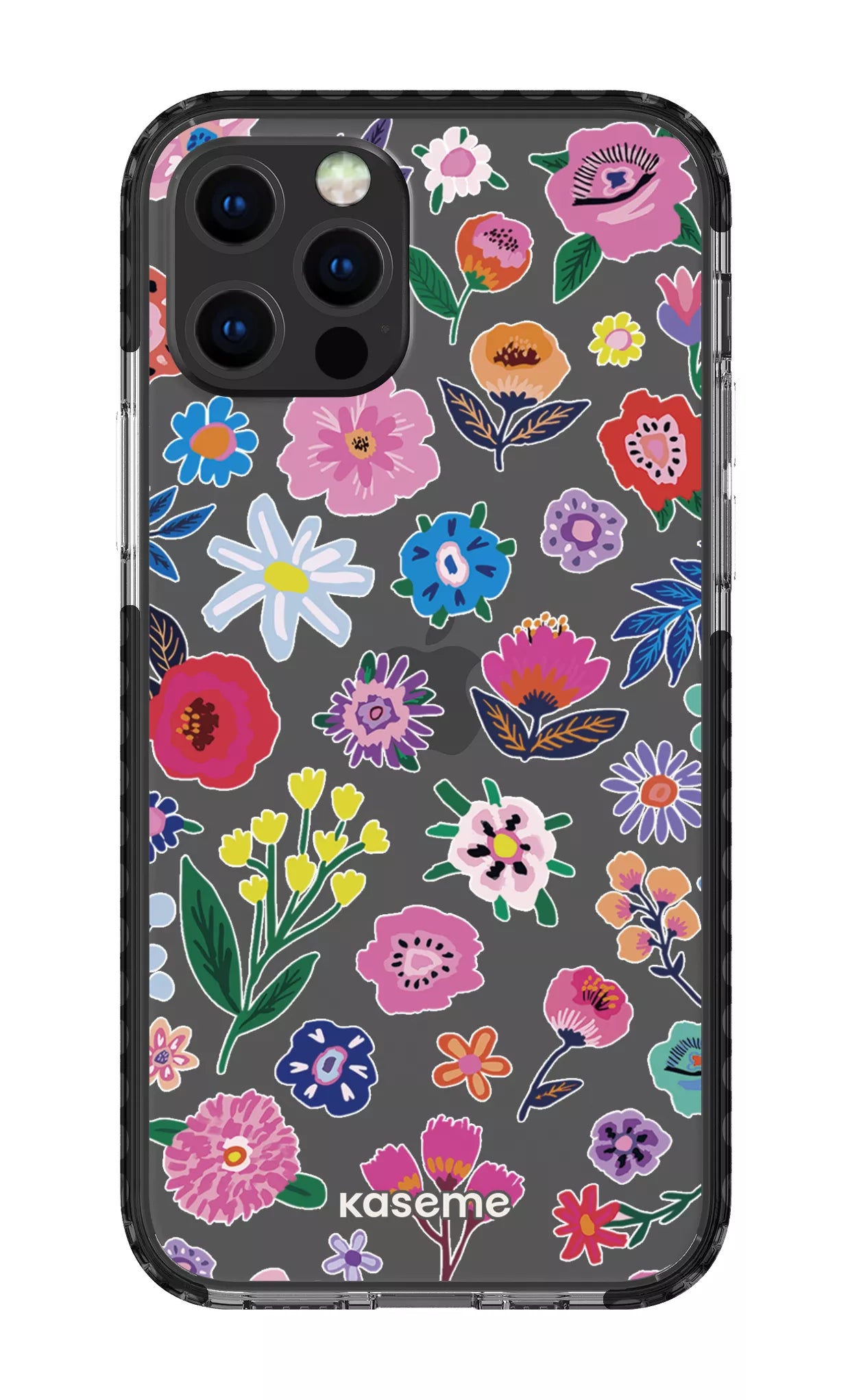 iPhone 12 pro Clear Case Black Aura Clear Case -