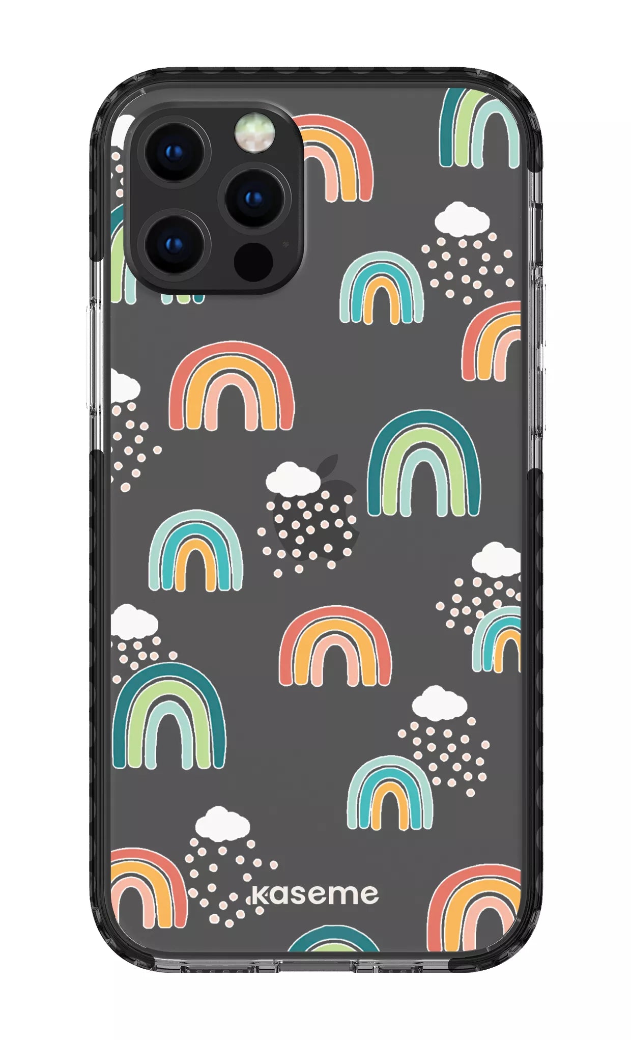 iPhone 12 pro Clear Case Black Be You Clear Case -