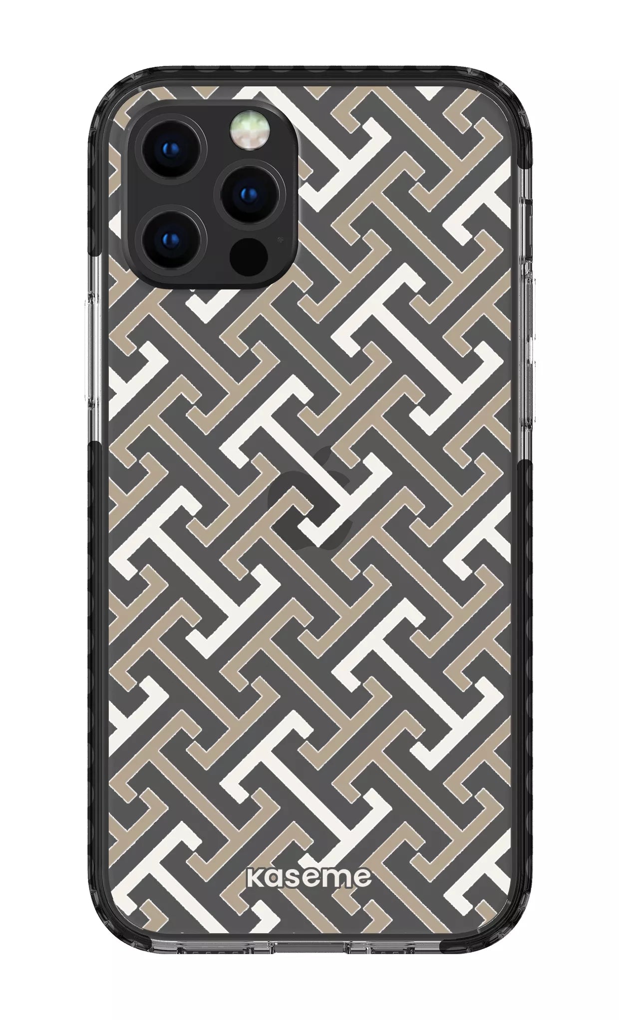 iPhone 12 pro Clear Case Black Elite Clear Case -