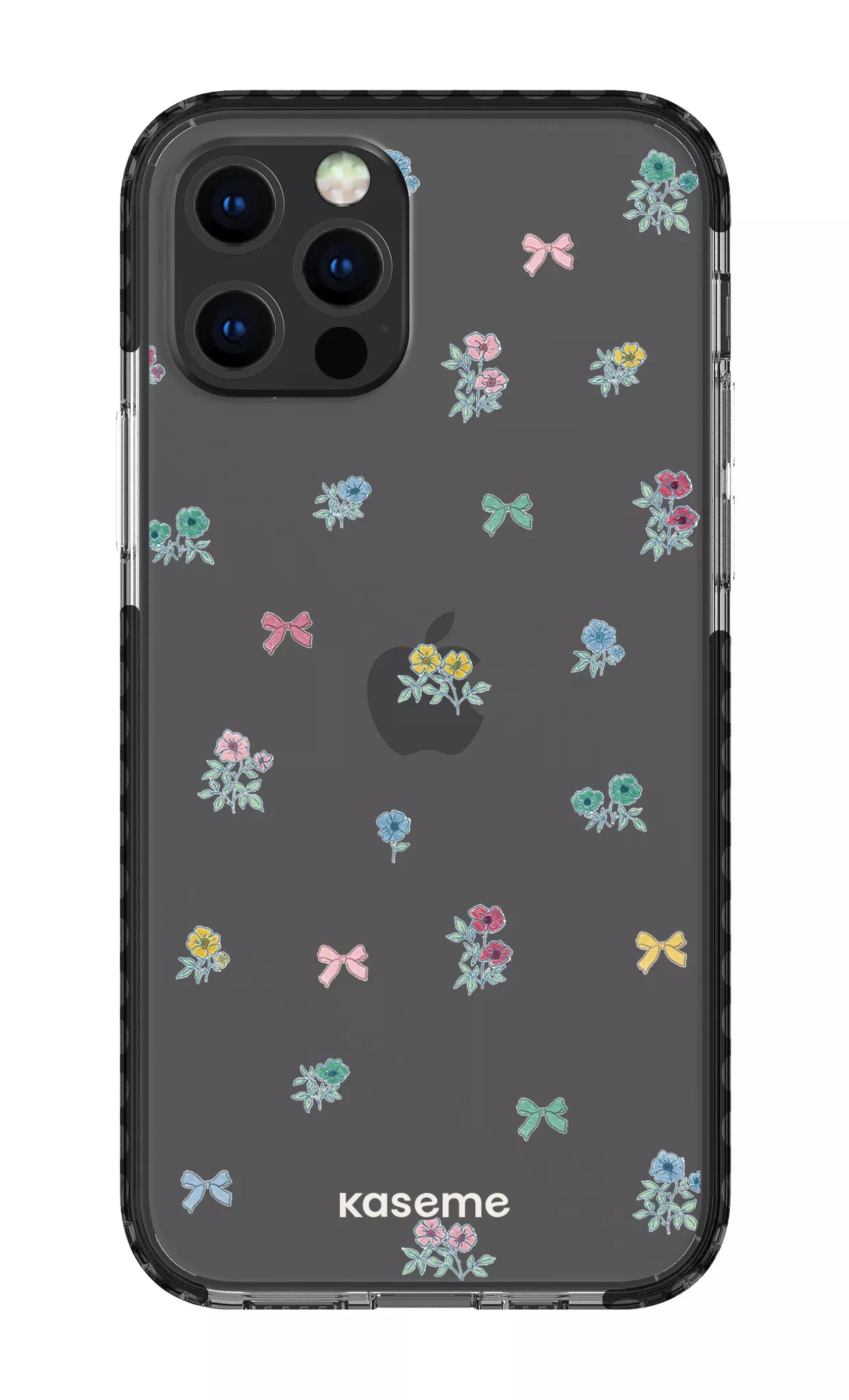 iPhone 12 pro Clear Case Black Graceful Clear Case -