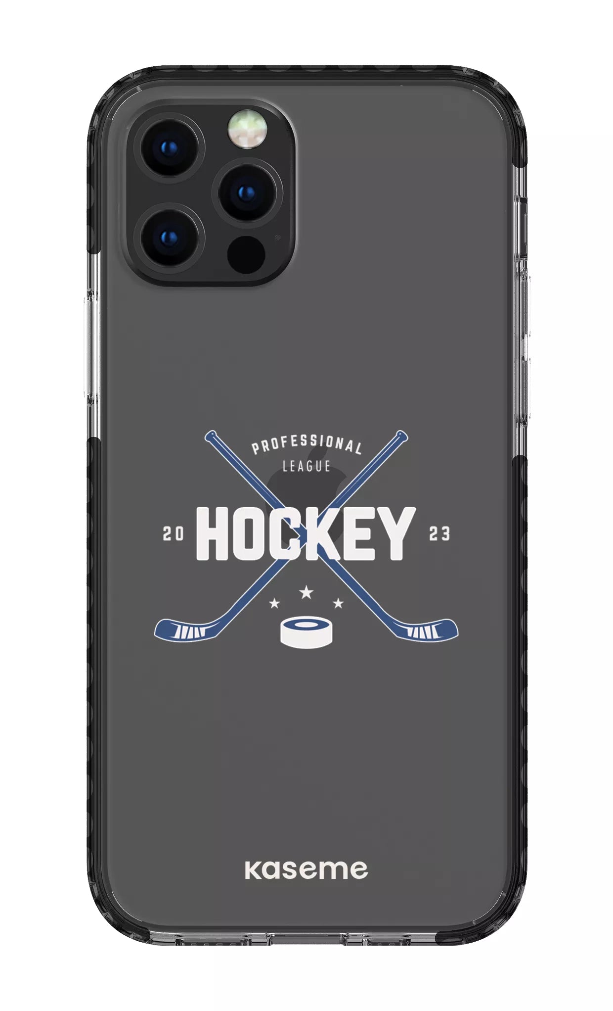 iPhone 12 pro Clear Case Black Playoffs Clear Case -