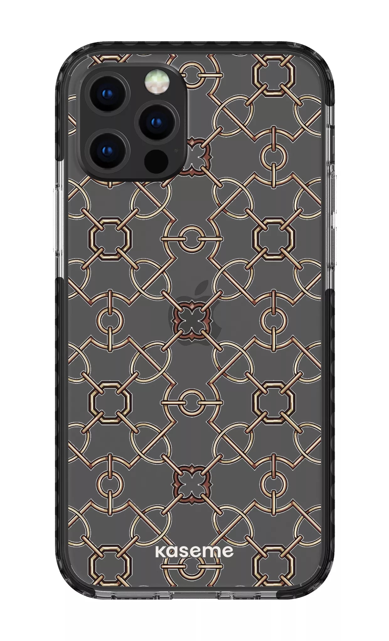 iPhone 12 pro Clear Case Black Refined Clear Case -