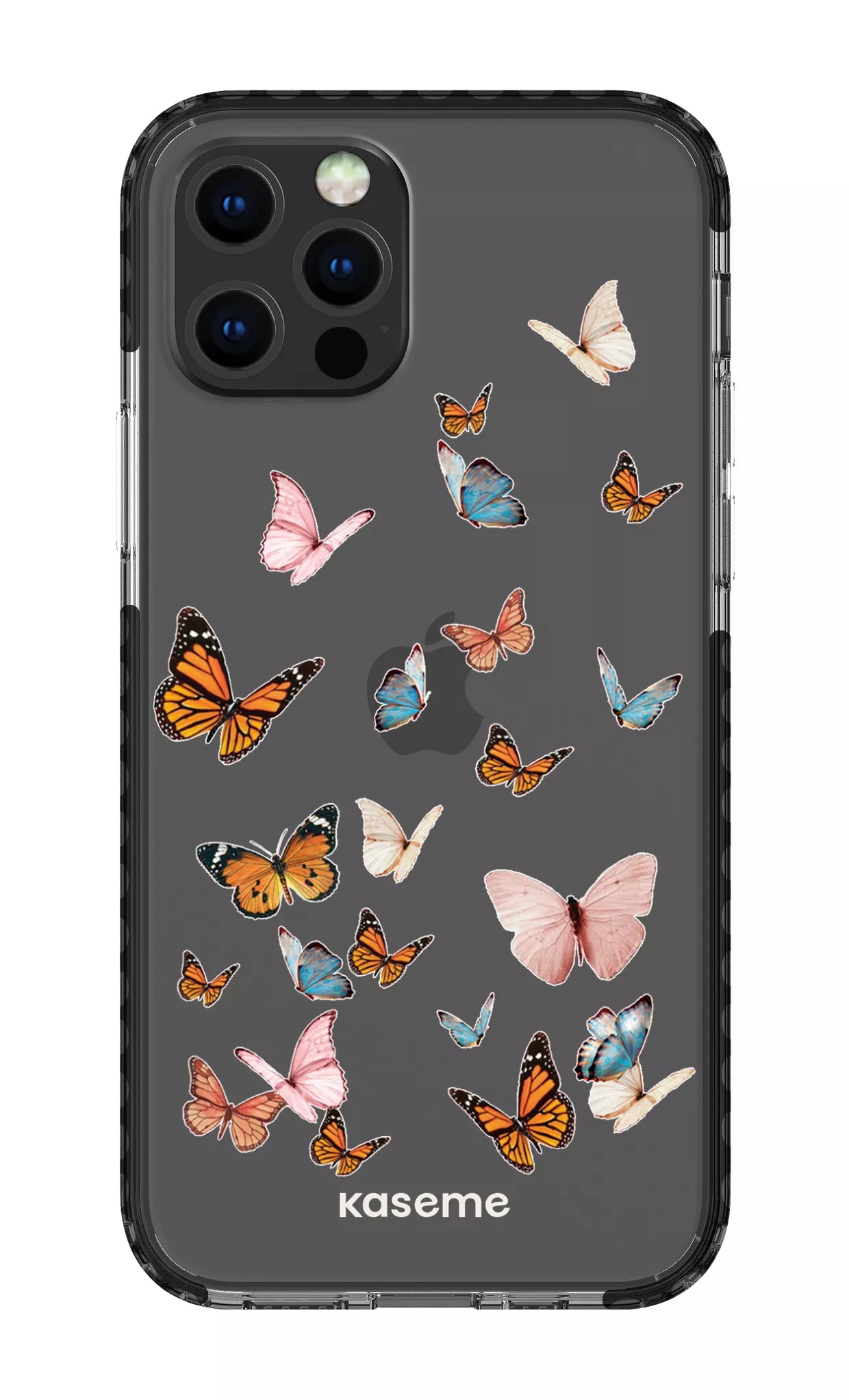 iPhone 12 pro Clear Case Black Soarin Clear Case -