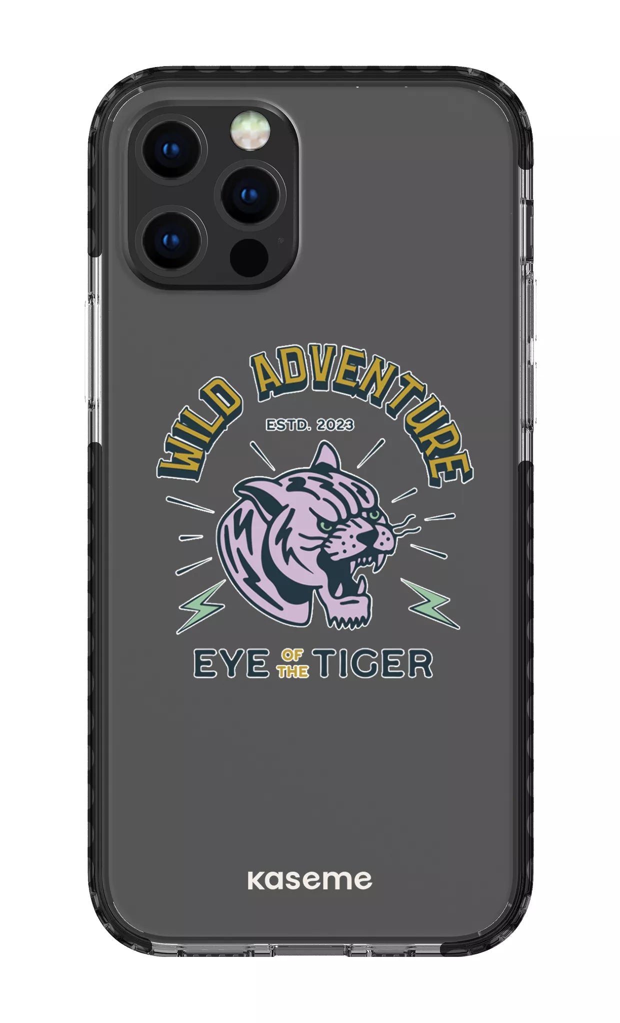 iPhone 12 pro Clear Case Black Wildcats Clear Case -