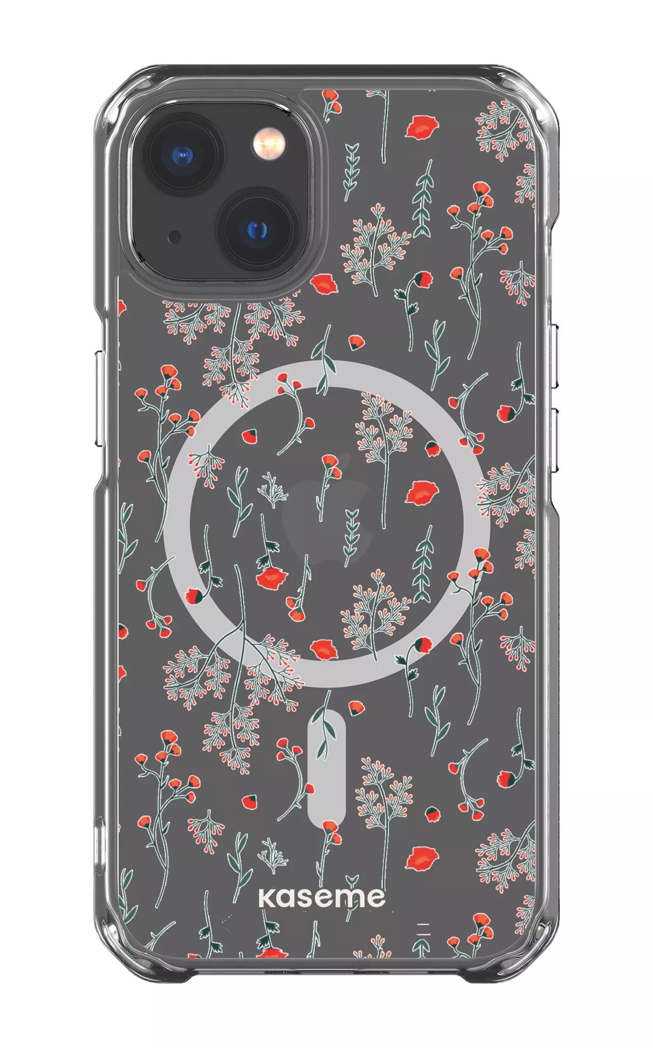 iPhone 13 Clear Case - Magsafe Evelyn Clear Case -