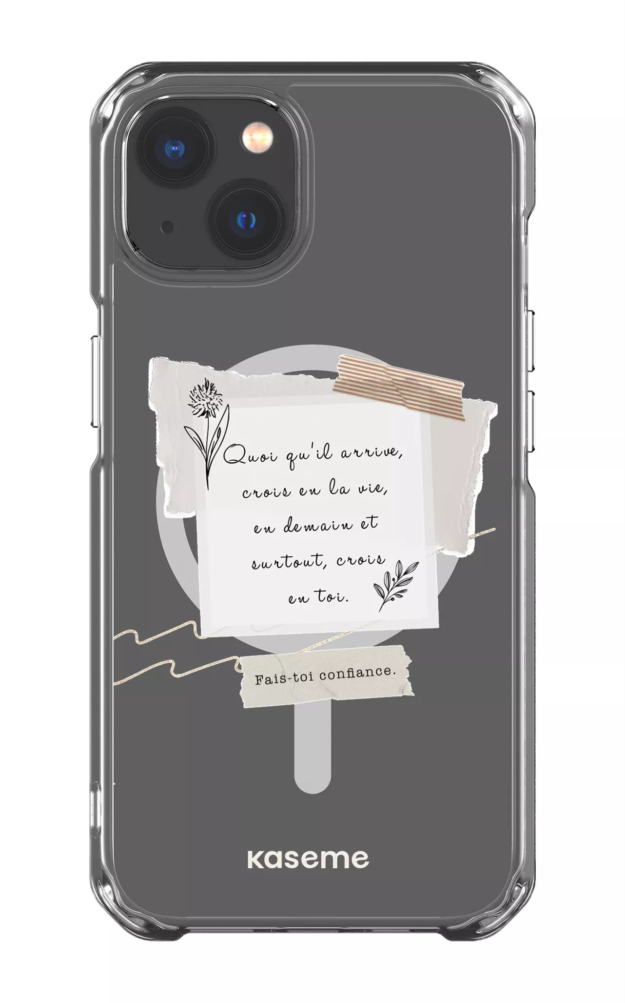 iPhone 13 Clear Case - Magsafe Foi Clear Case -