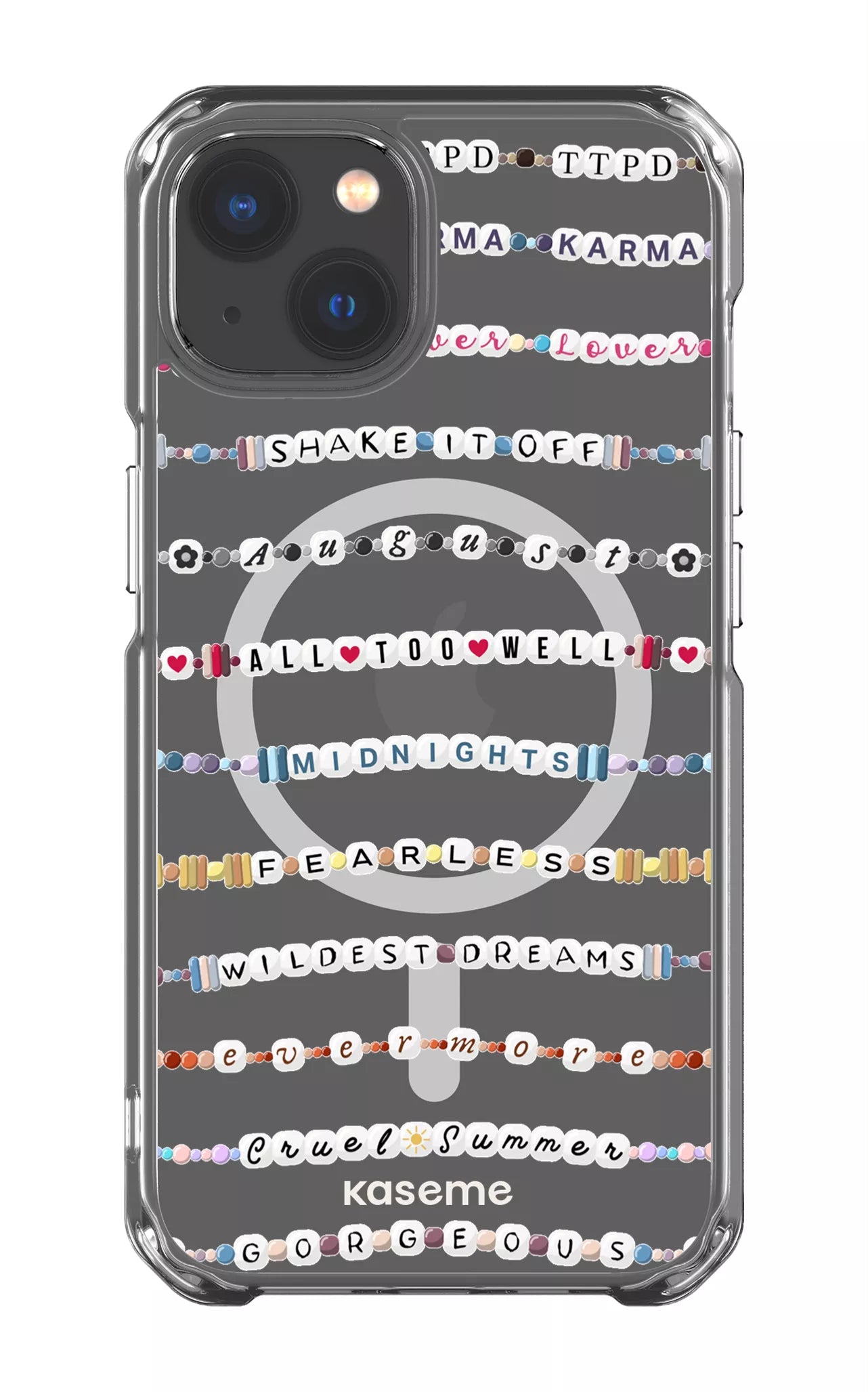 iPhone 13 Clear Case - Magsafe Love Story Clear Case -