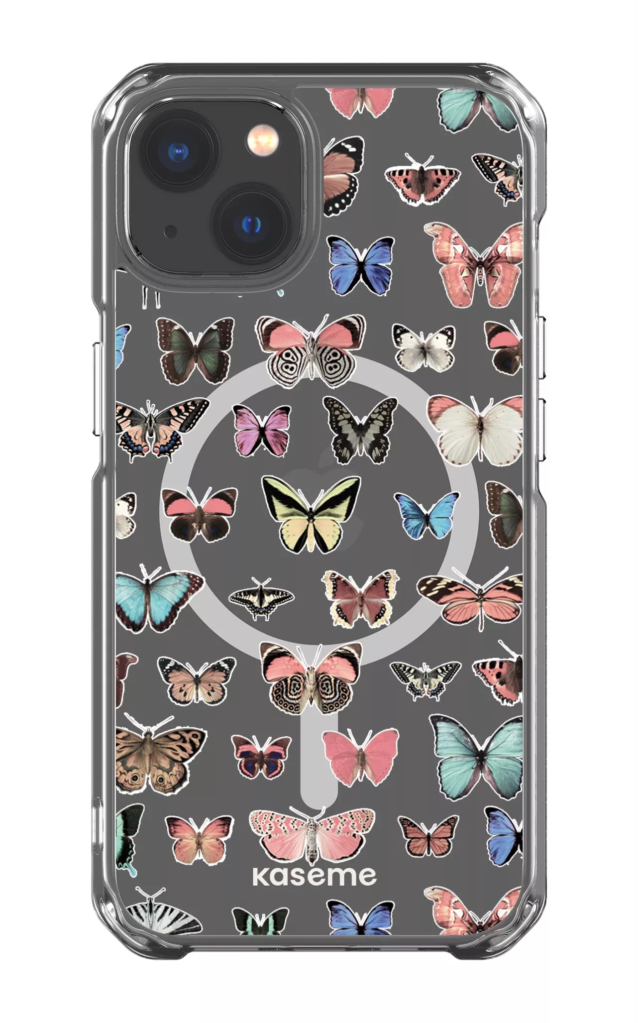 iPhone 13 Clear Case - Magsafe Paloma Clear Case -