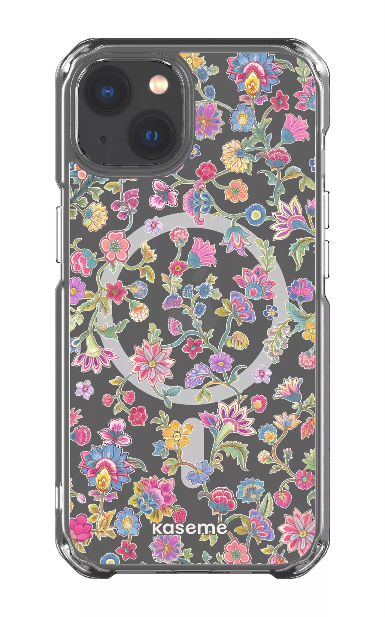 iPhone 13 Clear Case - Magsafe Secret Garden Clear Case -