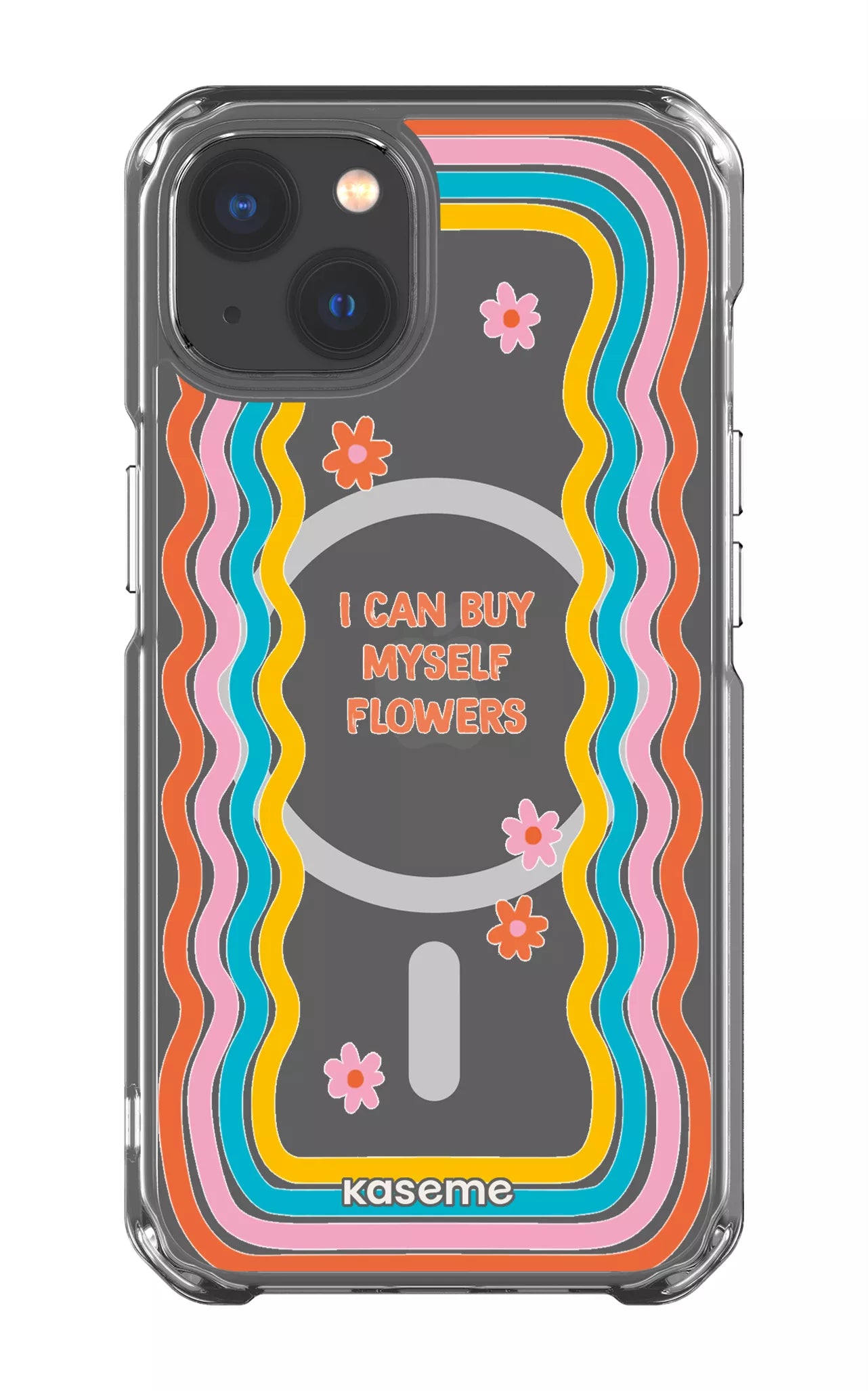 iPhone 13 Clear Case - Magsafe She Can Clear Case -