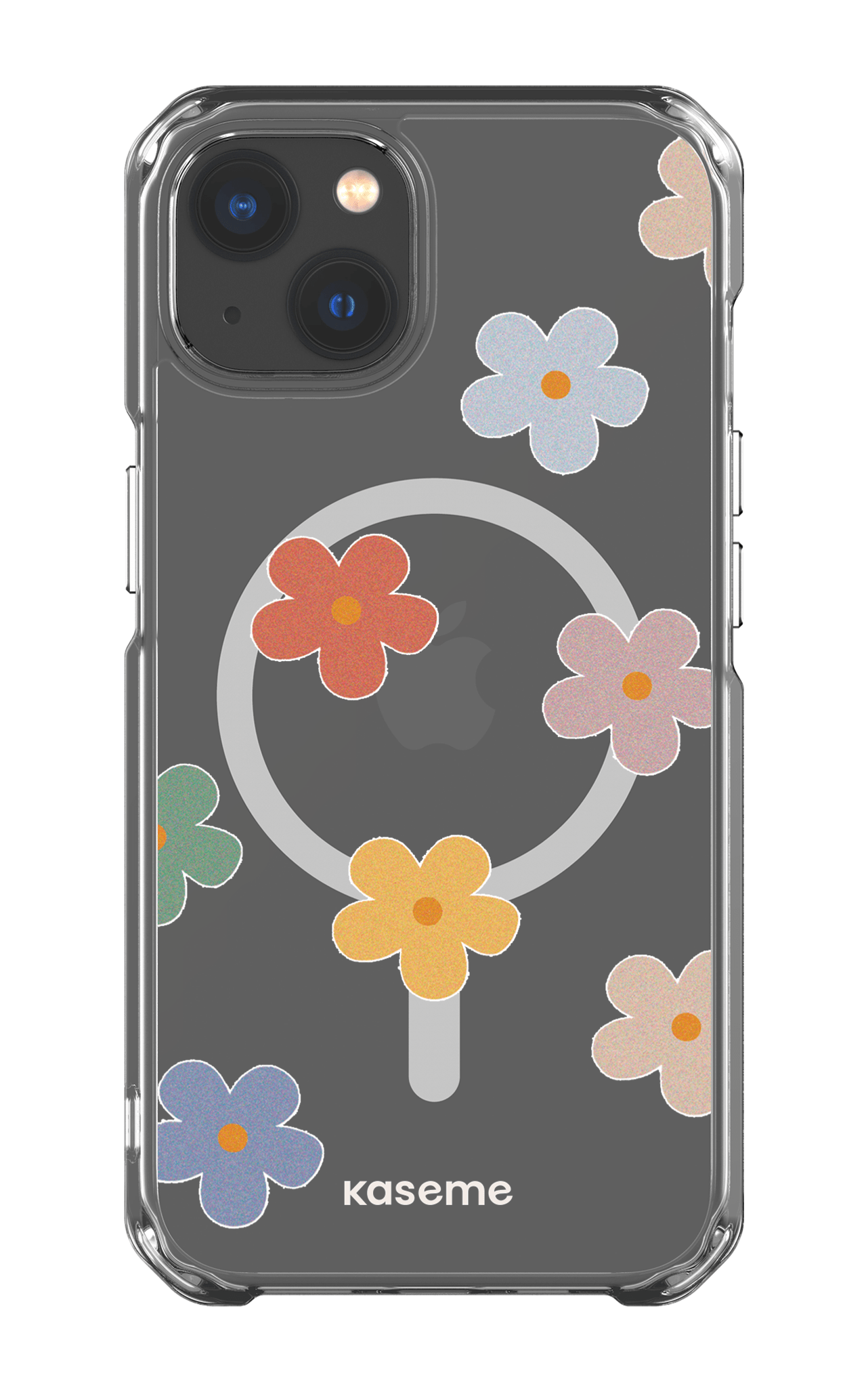 iPhone 13 Clear Case - Magsafe Woodstock Big Clear Case -