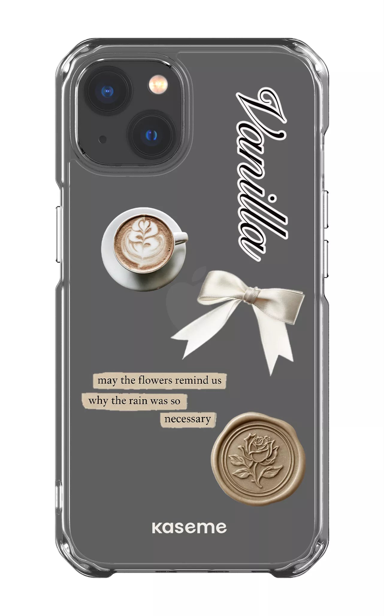iPhone 13 Clear Case Cashmere Clear Case -