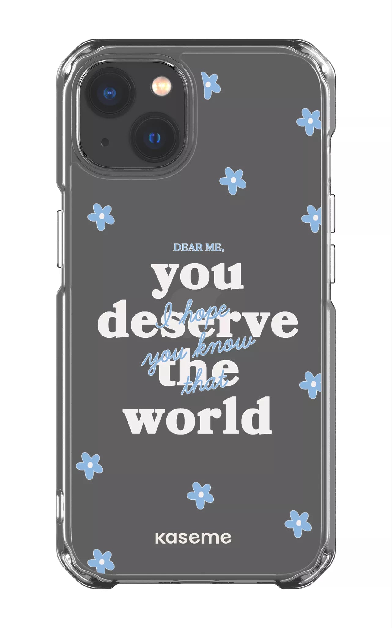 iPhone 13 Clear Case Dear Me Clear Case -