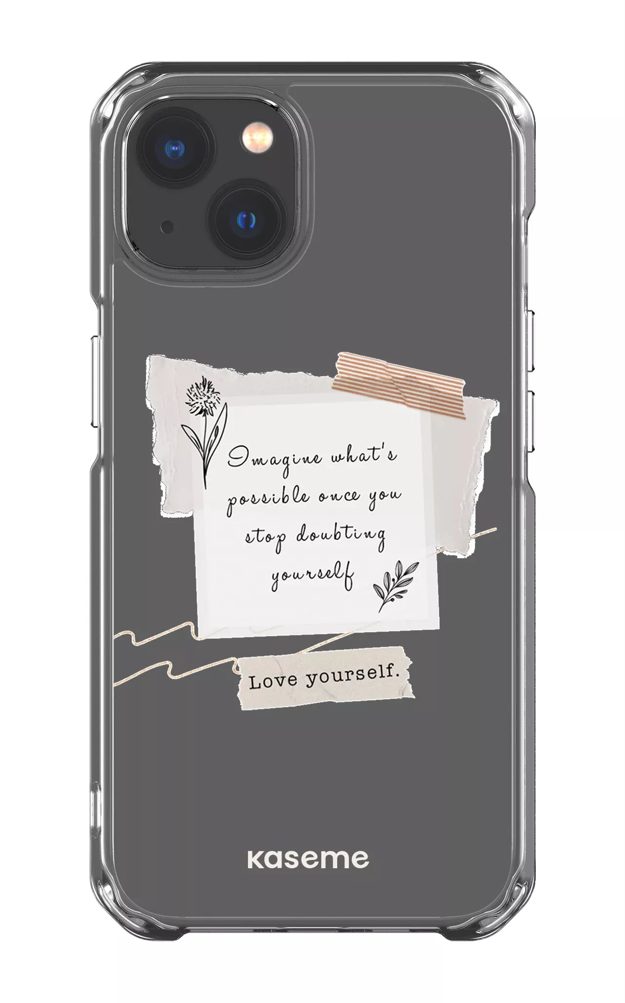 iPhone 13 Clear Case Faith Clear Case -