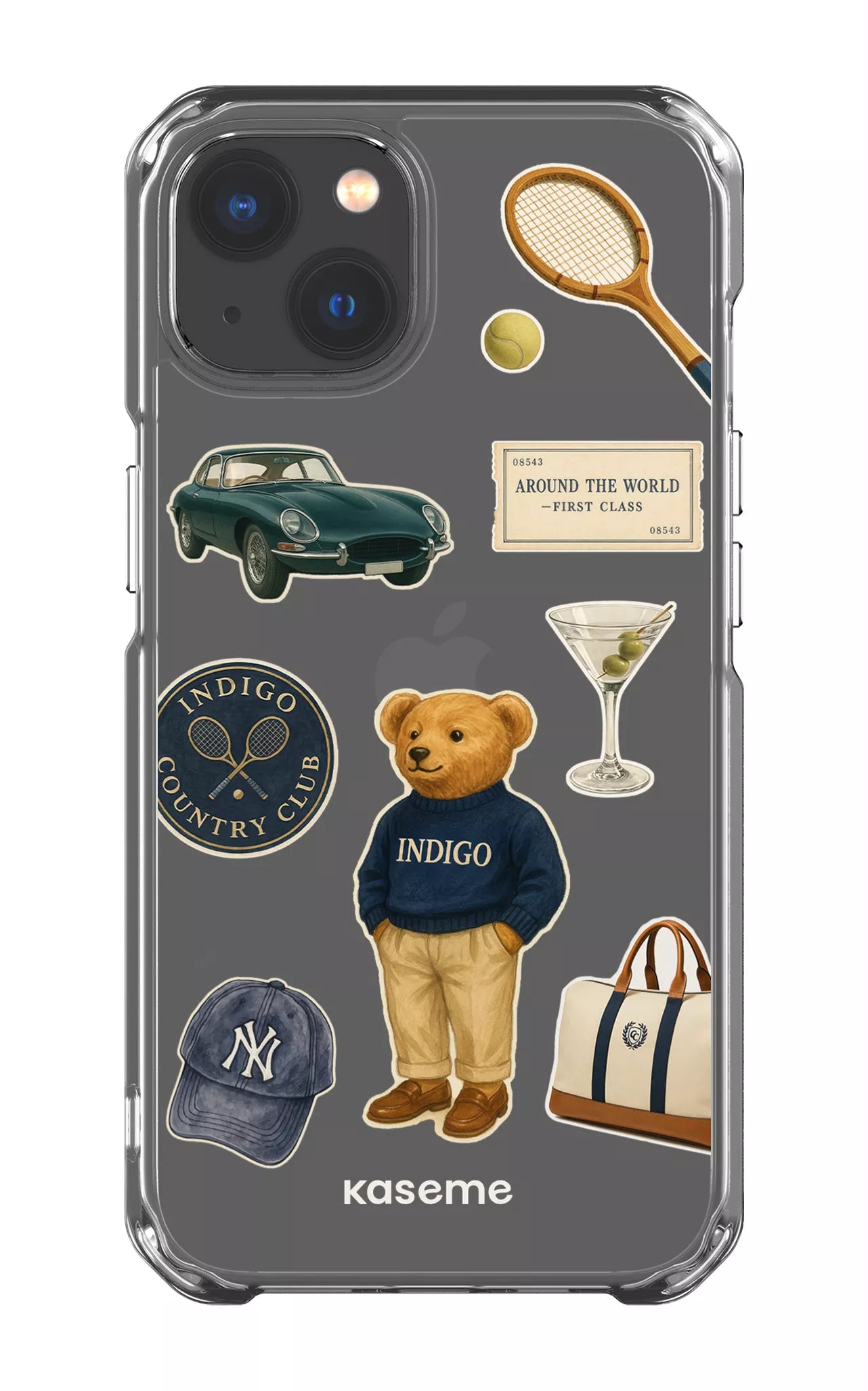 iPhone 13 Clear Case Kingsley Clear Case -