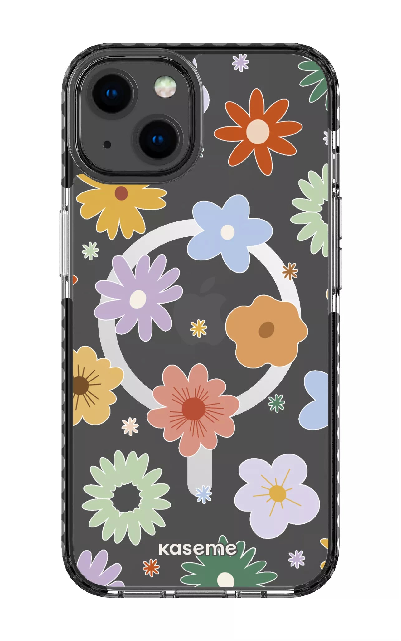 iPhone 13 Clear Case Magsafe - Black Adore Clear Case -