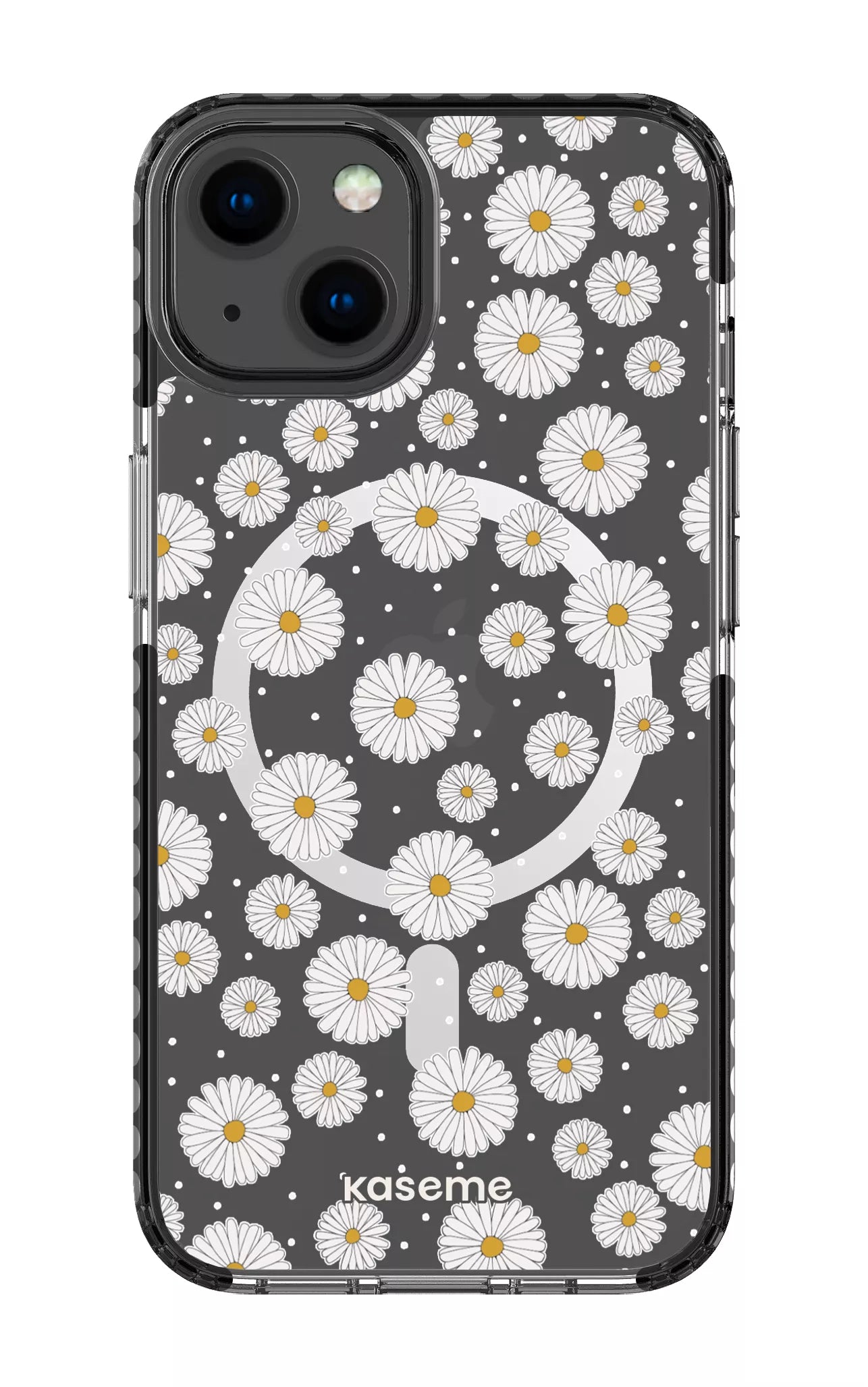 iPhone 13 Clear Case Magsafe - Black Ashley Clear Case -