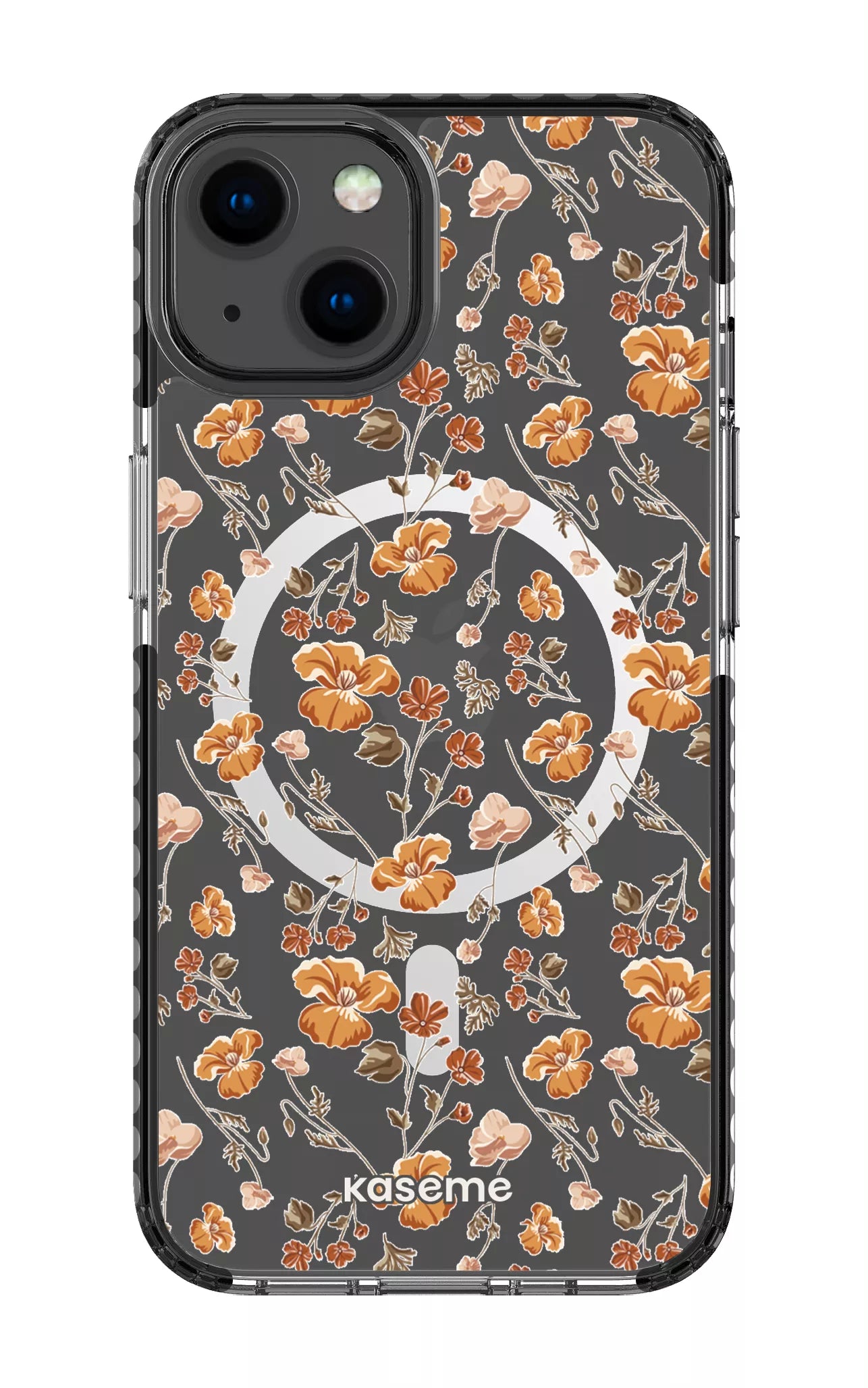 iPhone 13 Clear Case Magsafe - Black Beatrice Clear Case -