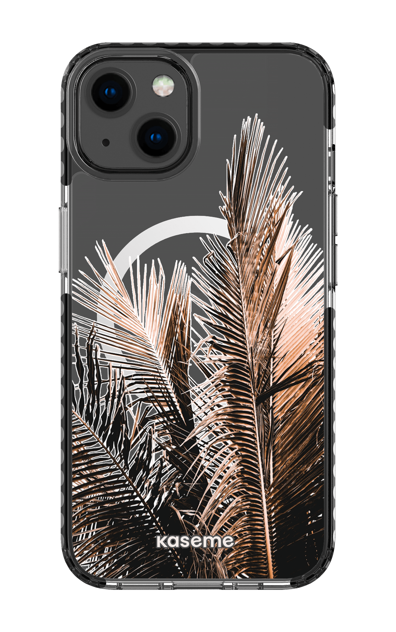 iPhone 13 Clear Case Magsafe - Black Cali Clear Case -