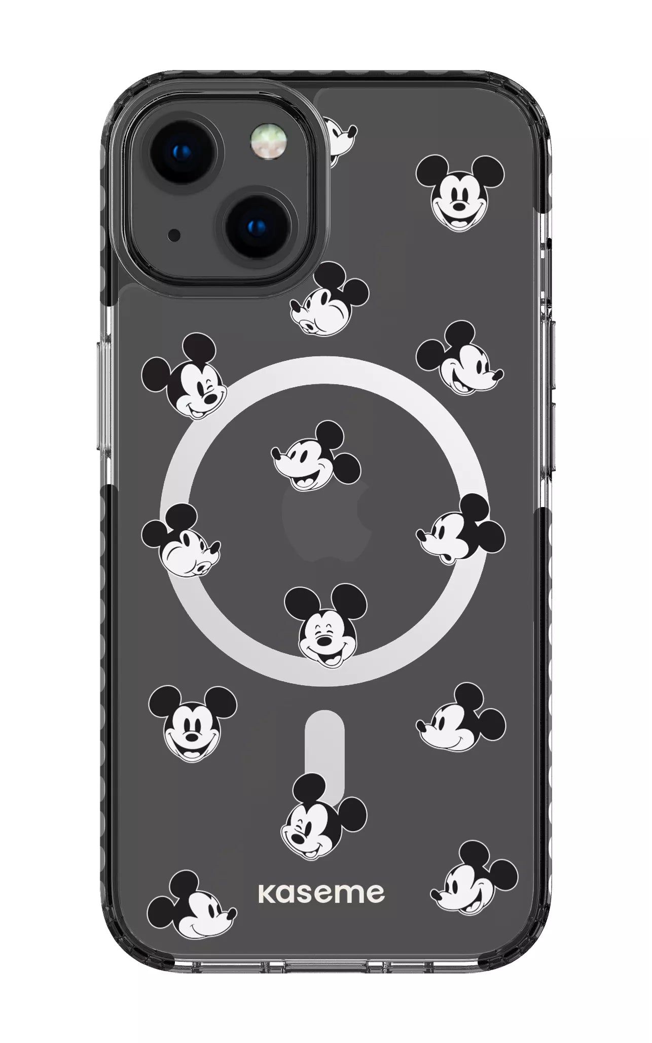 iPhone 13 Clear Case Magsafe - Black Joyland Clear Case -