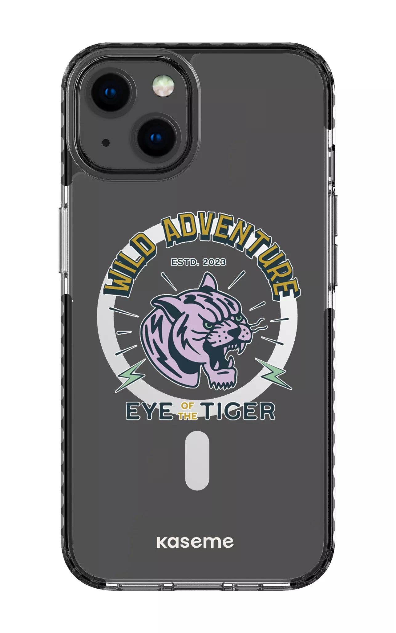 iPhone 13 Clear Case Magsafe - Black Wildcats Clear Case -