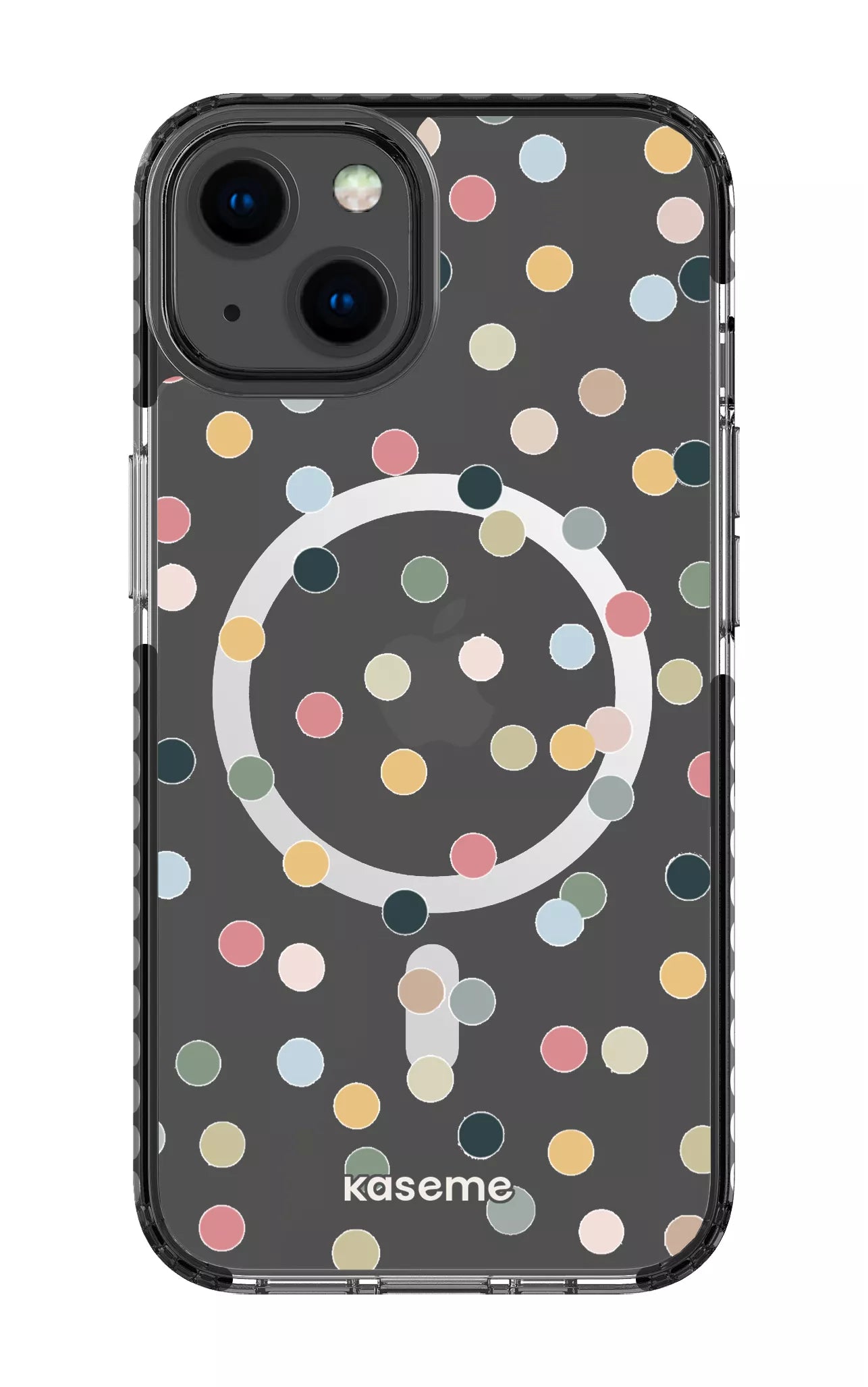 iPhone 13 Clear Case Magsafe - Black Willow Clear Case -