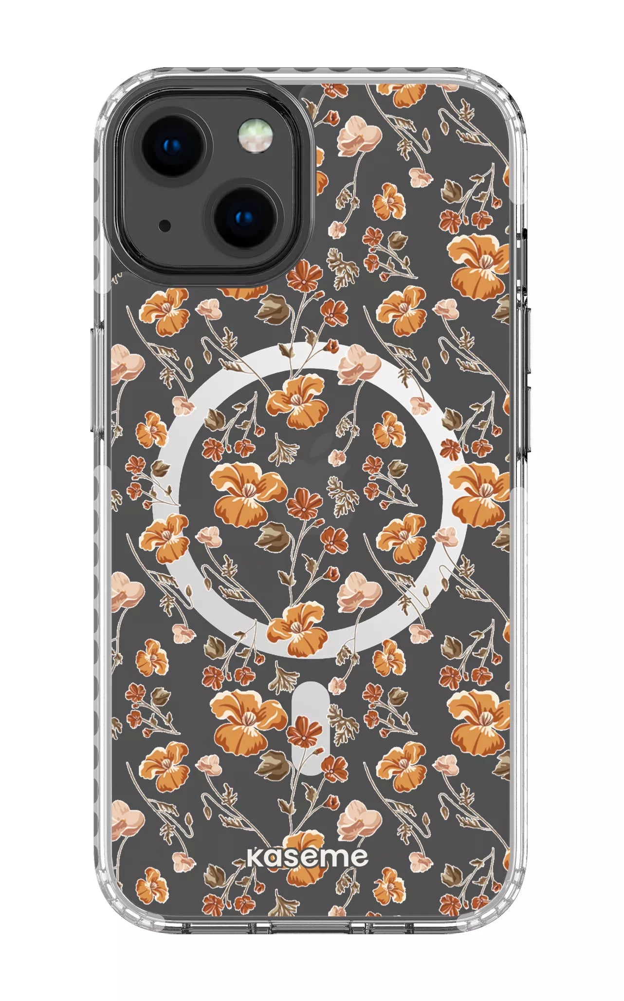 iPhone 13 Clear Case Magsafe - White Beatrice Clear Case -