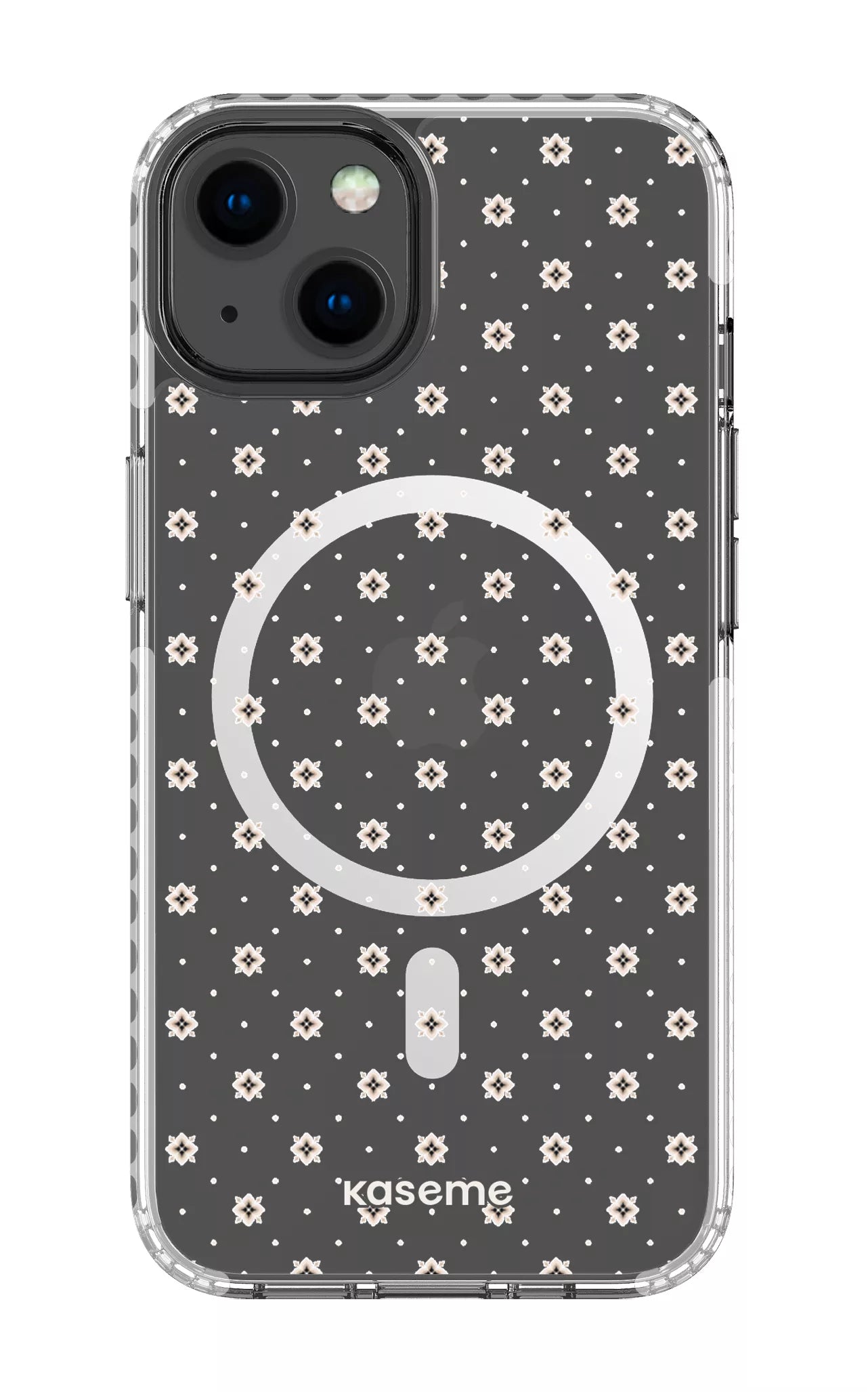 iPhone 13 Clear Case Magsafe - White Billie Clear Case -