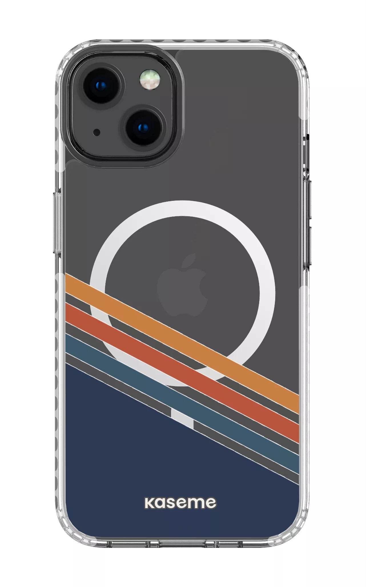 iPhone 13 Clear Case Magsafe - White Bitter Clear Case -