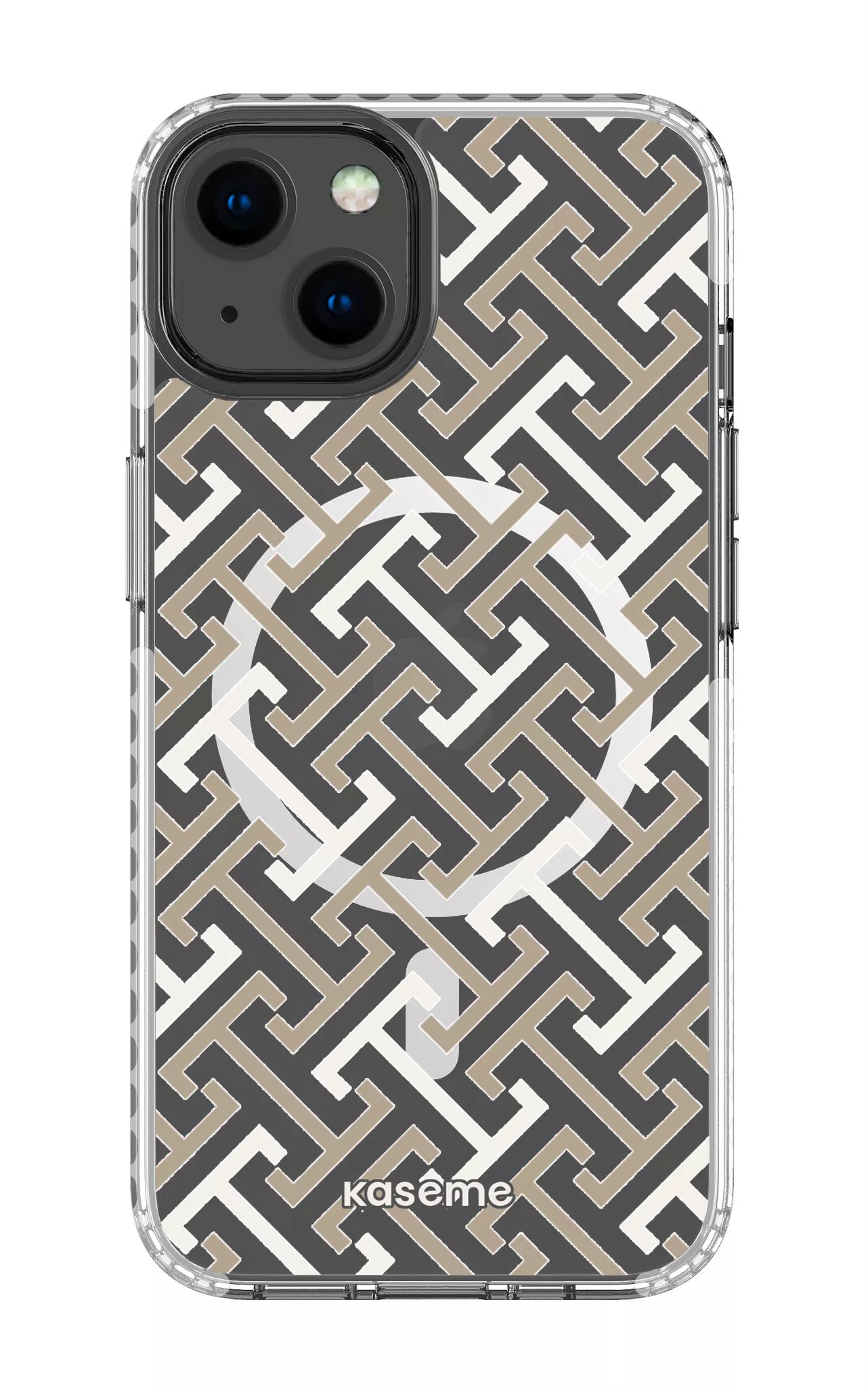 iPhone 13 Clear Case Magsafe - White Elite Clear Case -